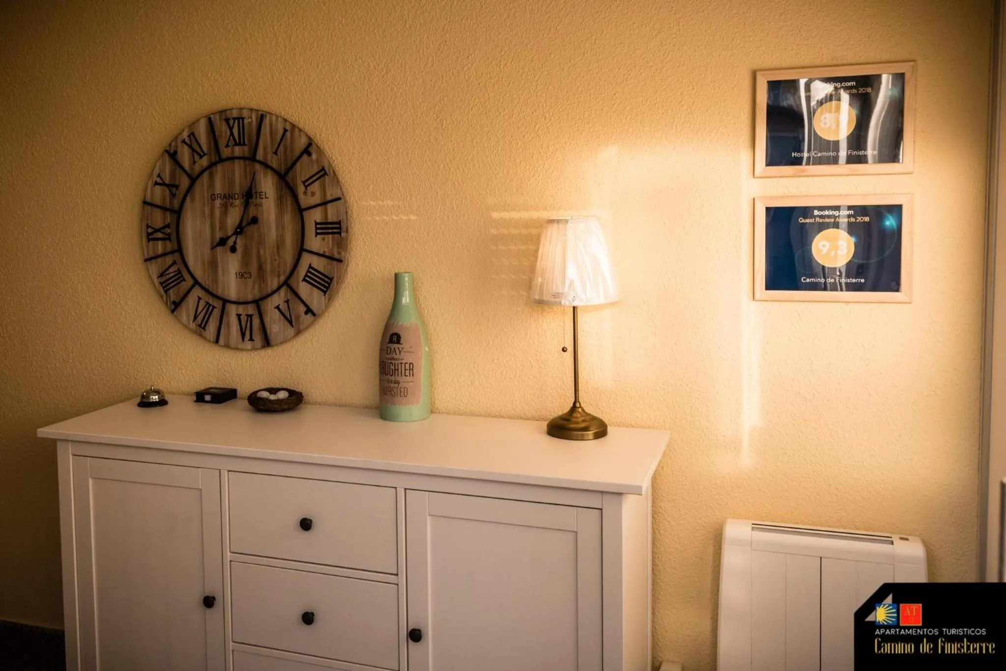 Lobby or reception in Camino de Finisterre