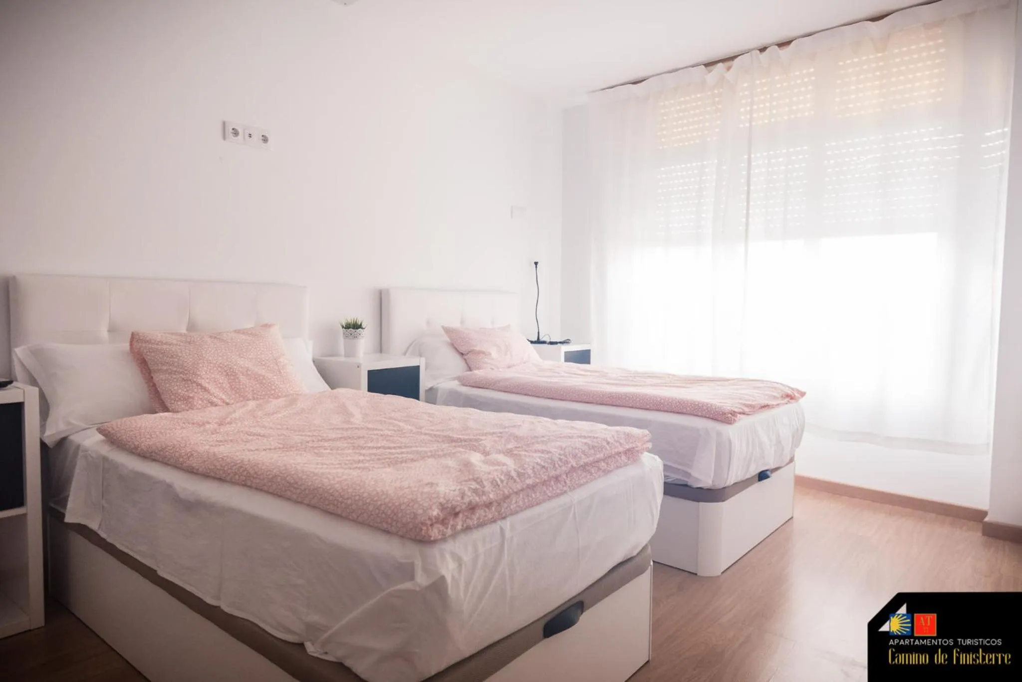 Bed in Camino de Finisterre