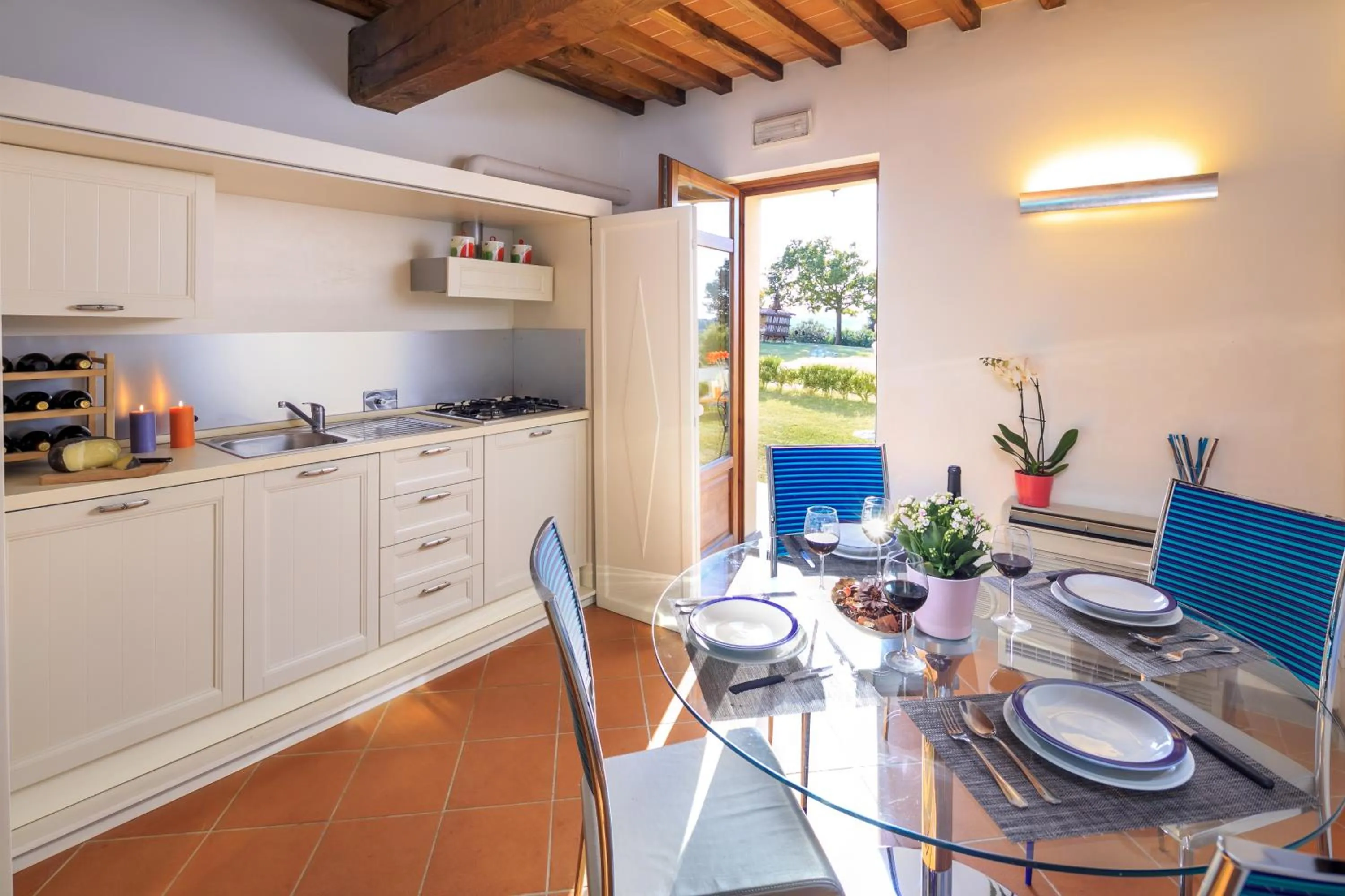 BBQ facilities in Agriturismo Streda Wine & Country Holiday