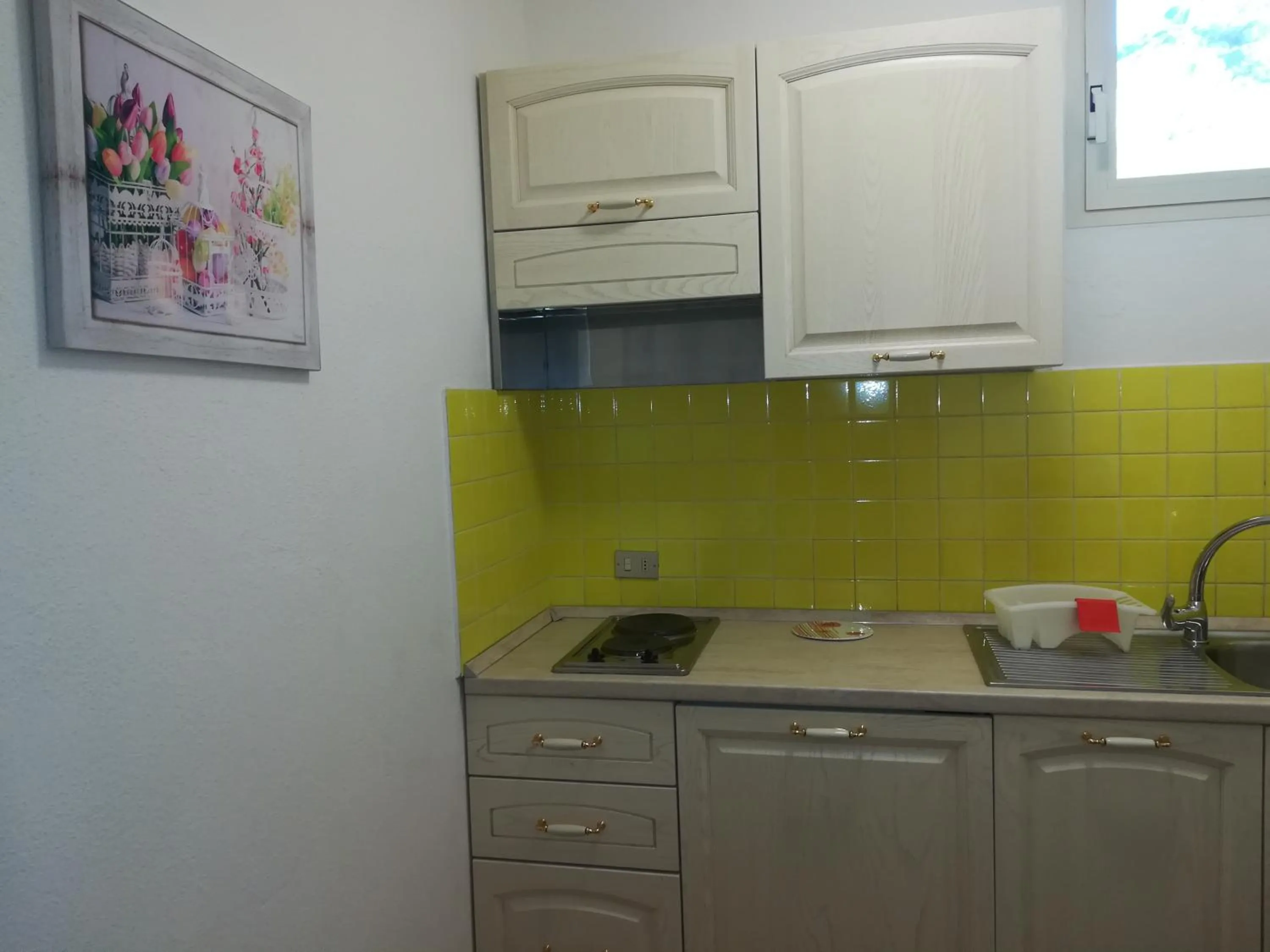 Kitchen or kitchenette in Hotel Nido D'aquila