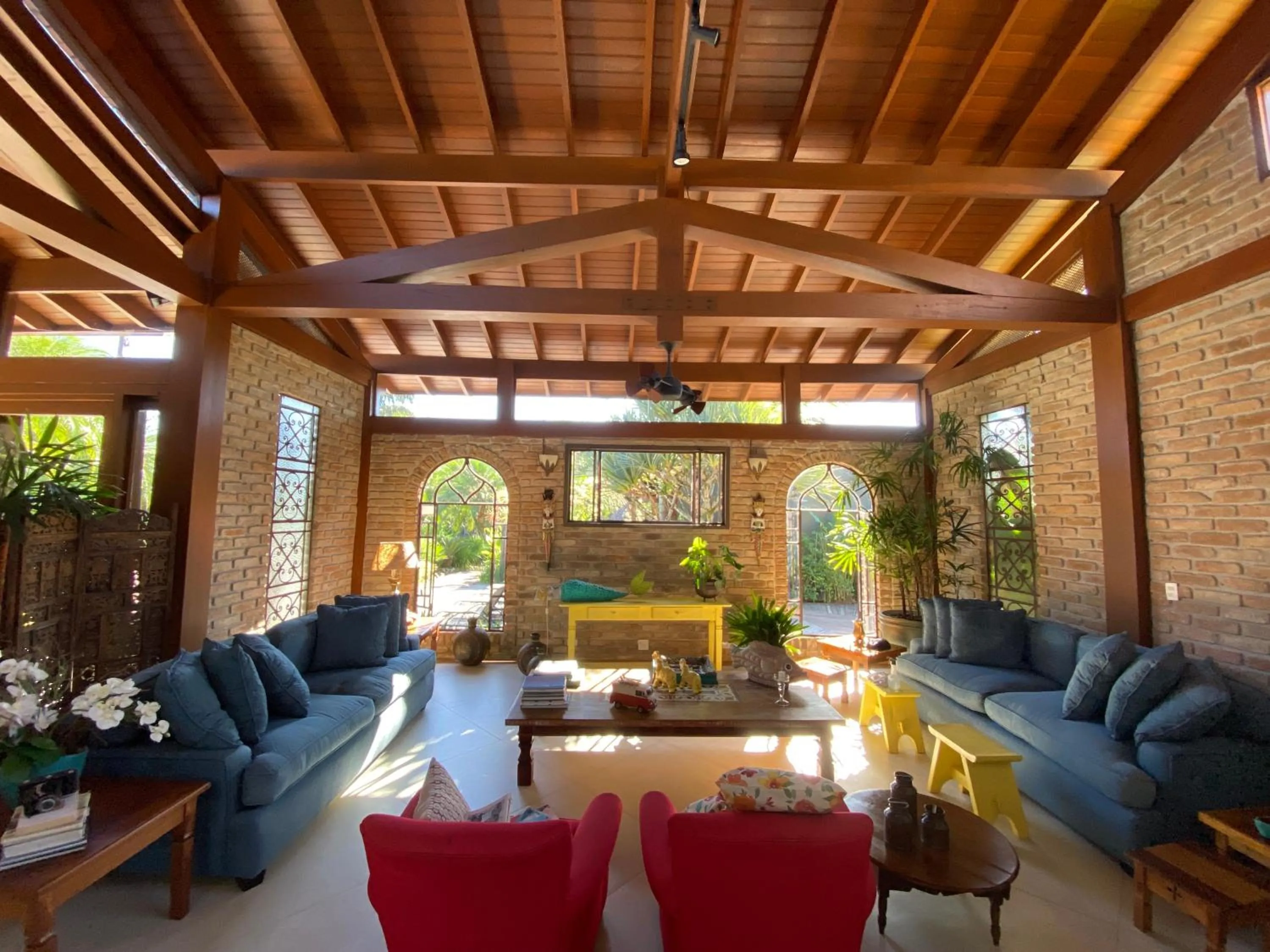 Seating area in Villa Bebek Hotel
