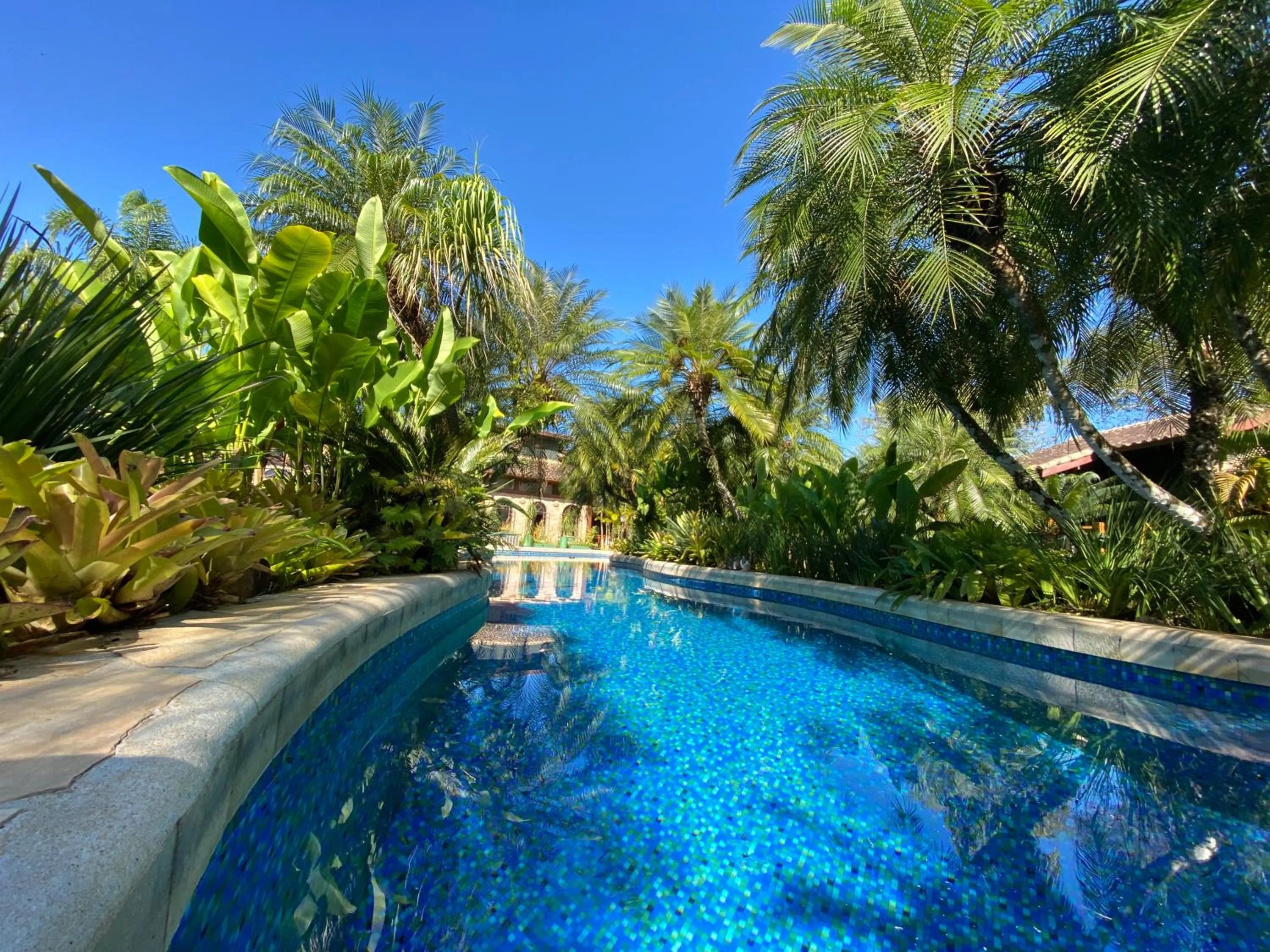 Swimming pool in Villa Bebek Hotel