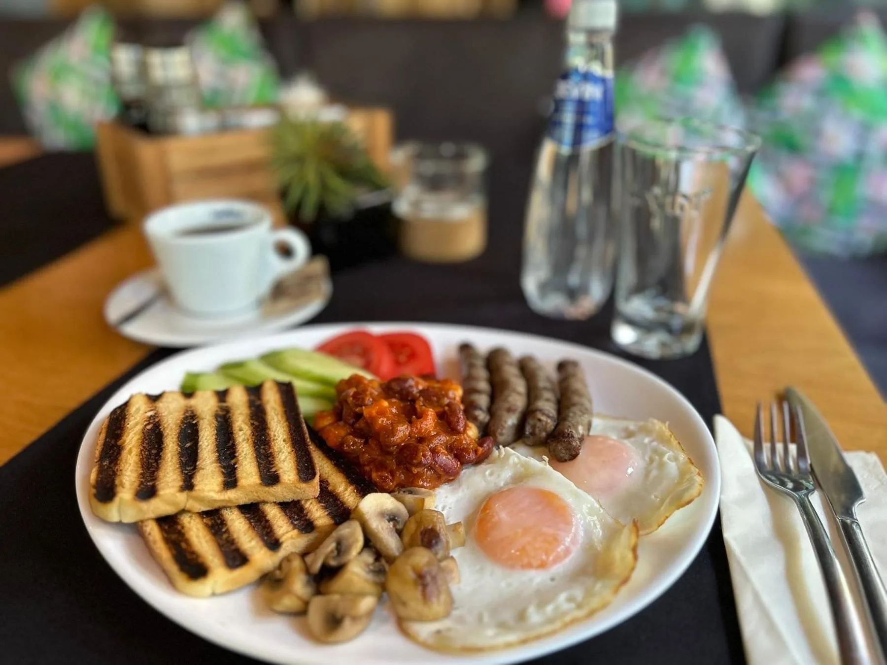 Food and drinks in Hotel Orbita