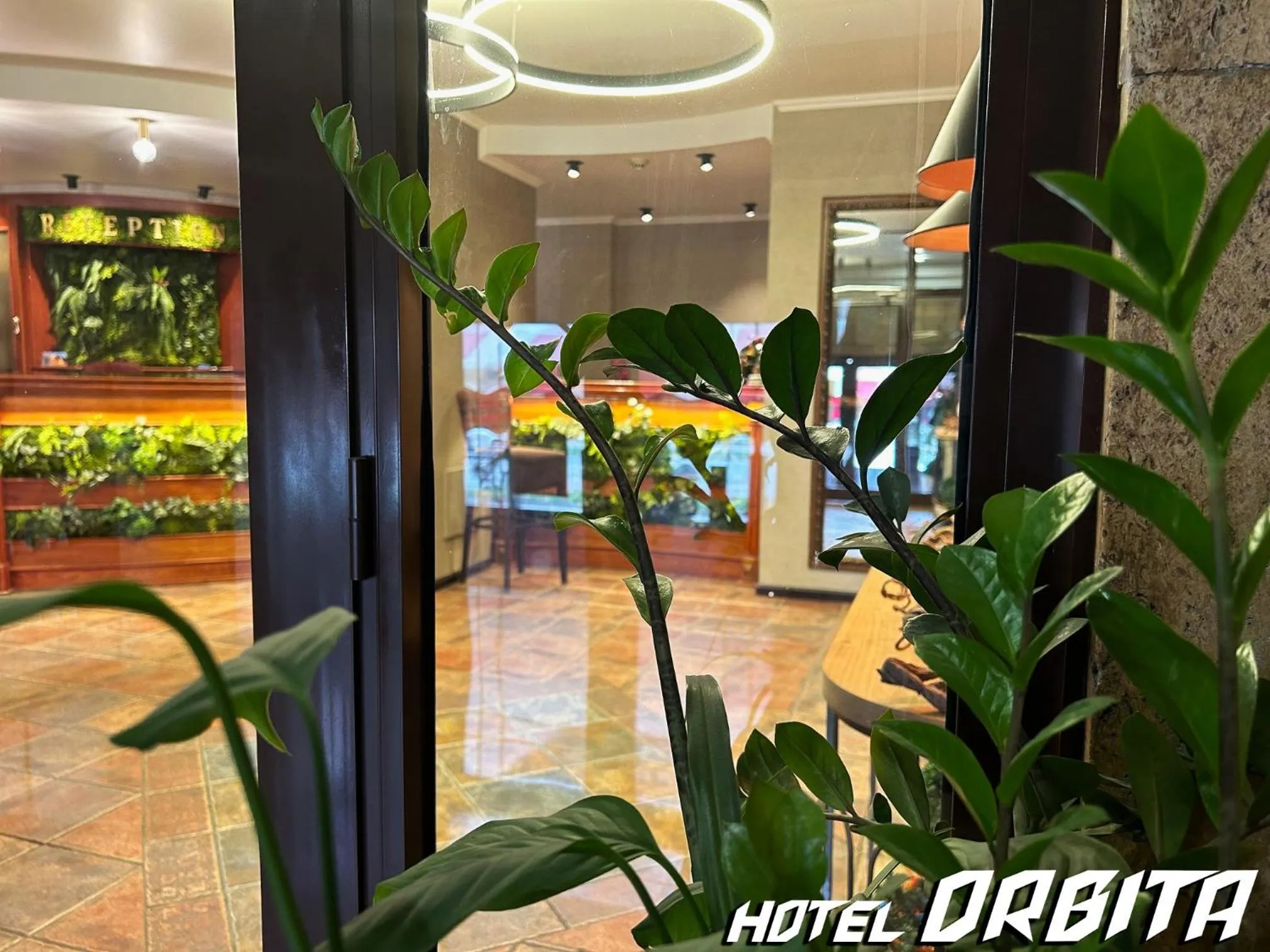 Lobby or reception in Hotel Orbita