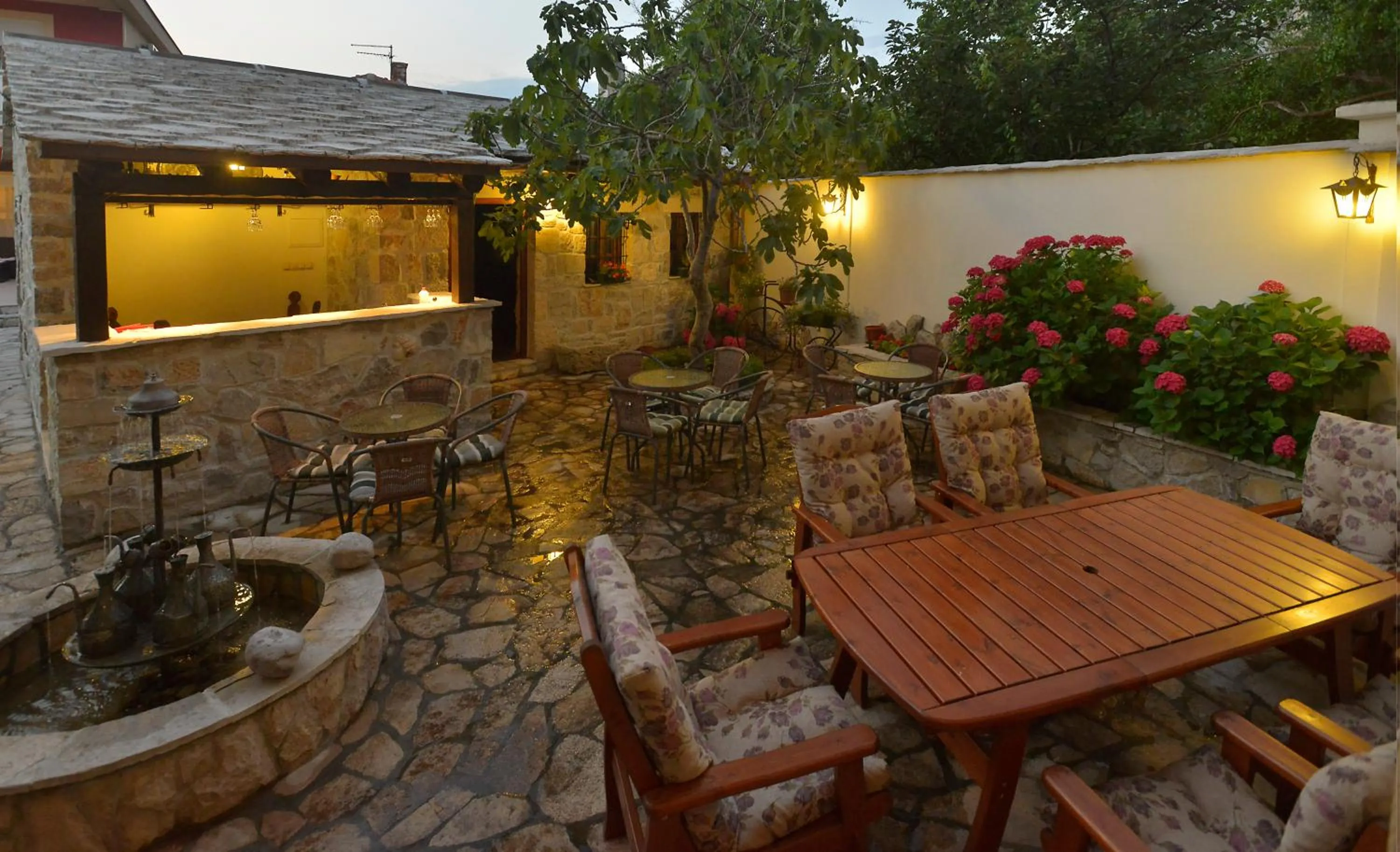 Patio in Villa Fortuna