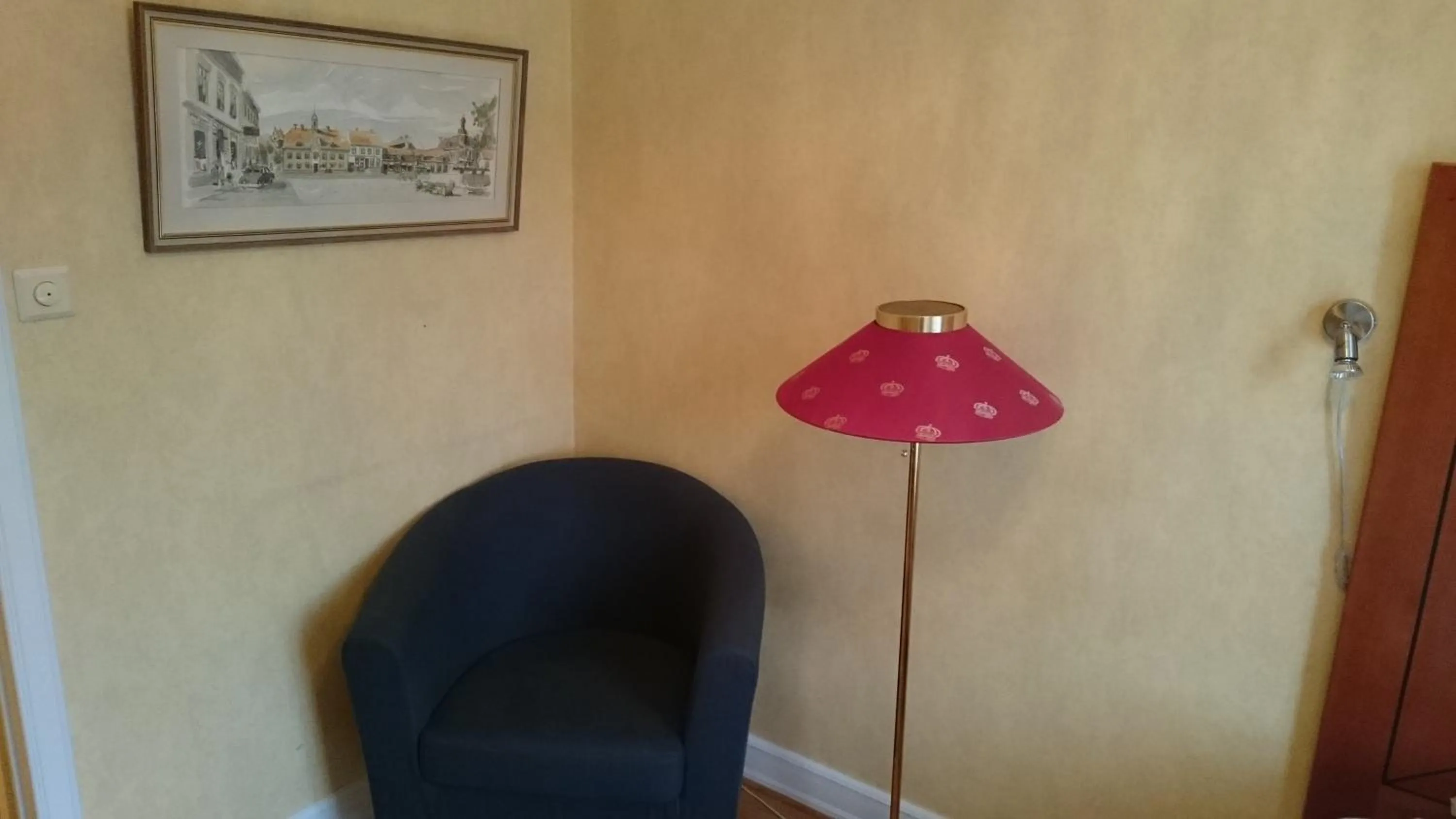 Seating area in Stadshotellet Sölvesborg