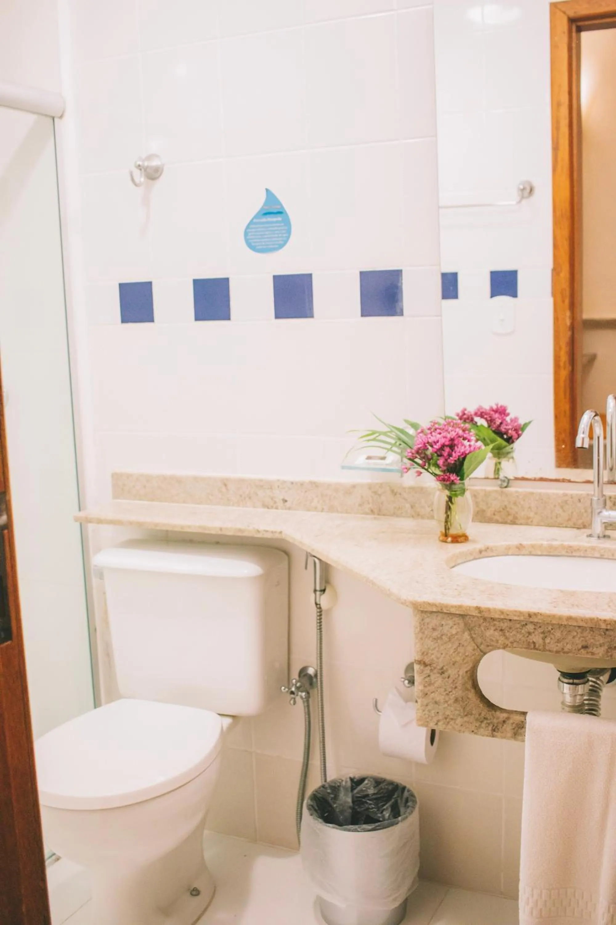 Shower in Porto Geraes Praia Hotel