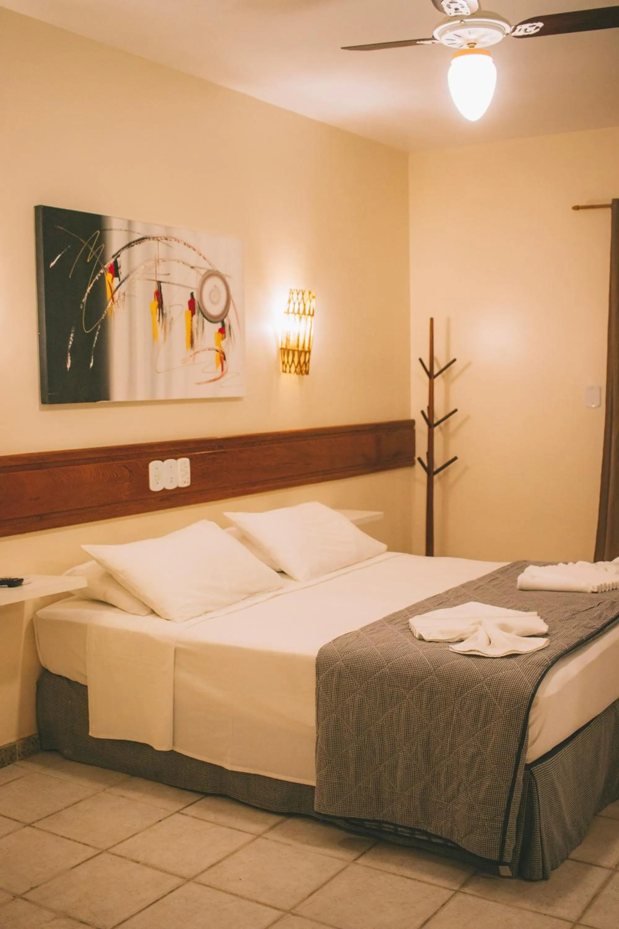 Bed in Porto Geraes Praia Hotel