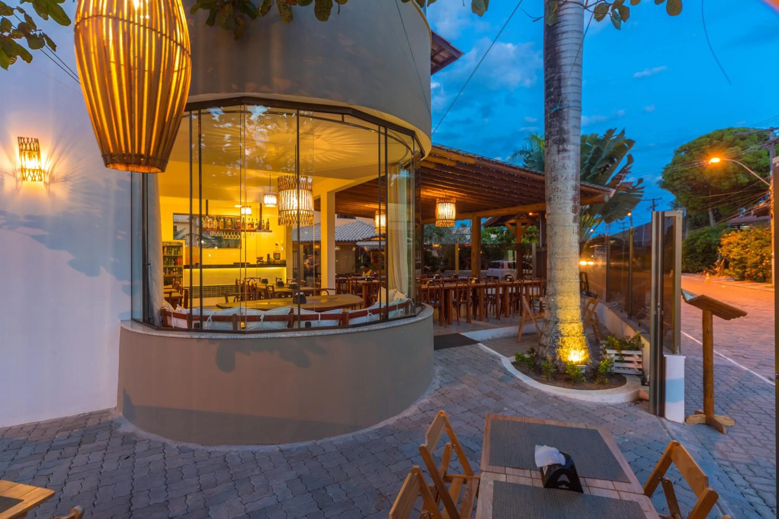 Restaurant/places to eat in Porto Geraes Praia Hotel