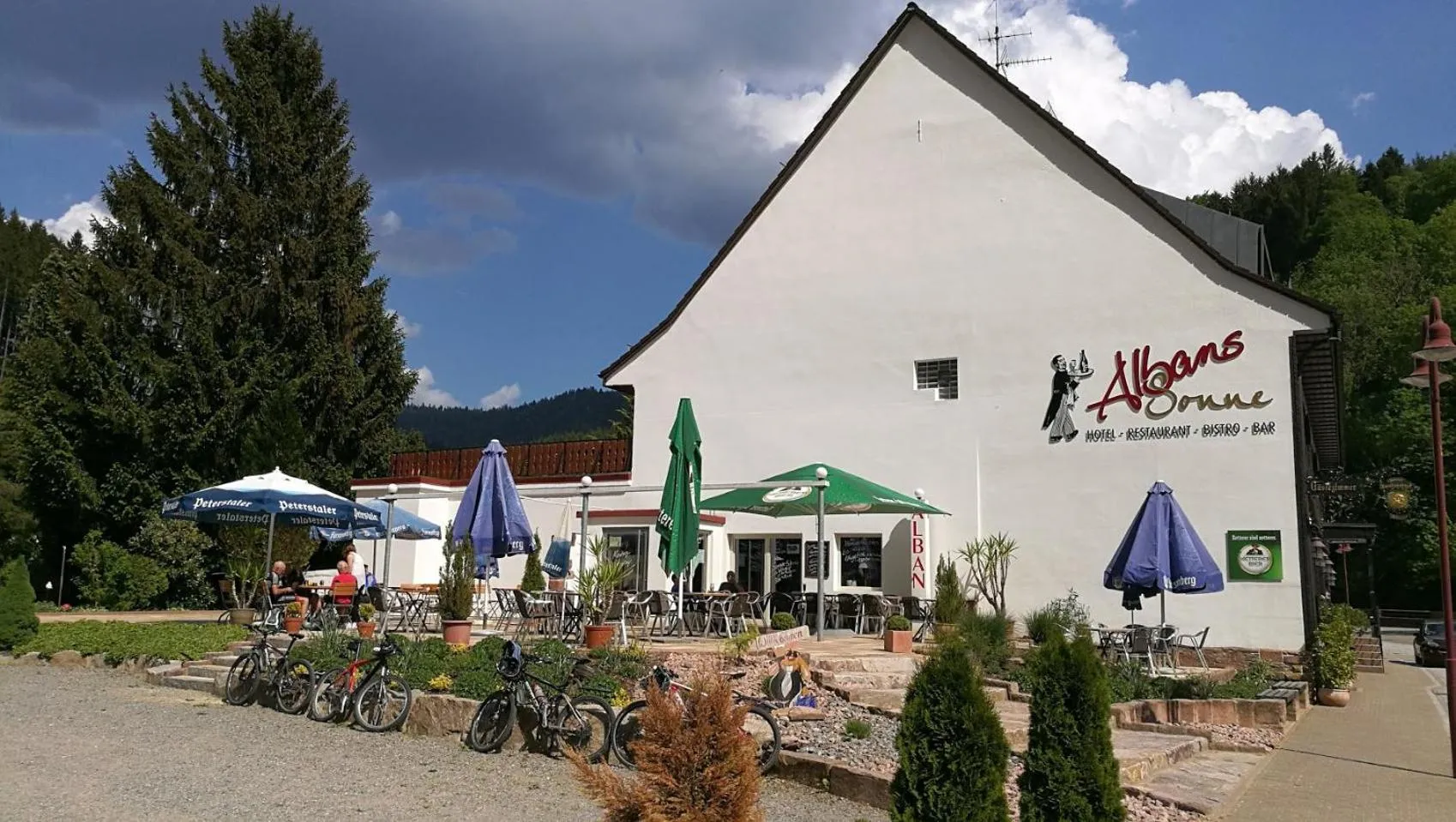 Restaurant/places to eat in Hotel Restaurant Albans Sonne