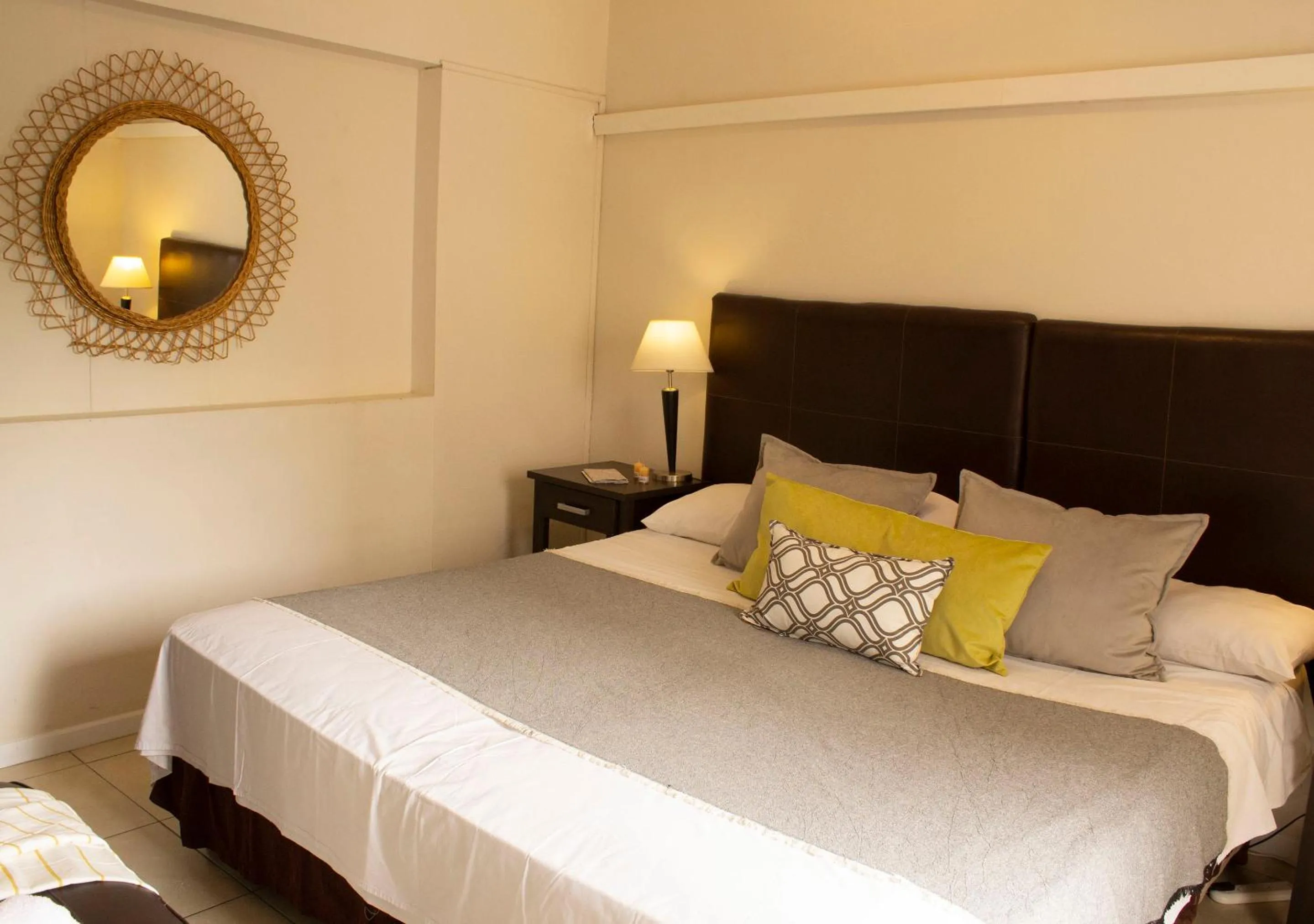 Bed in Uvas Apart Hotel