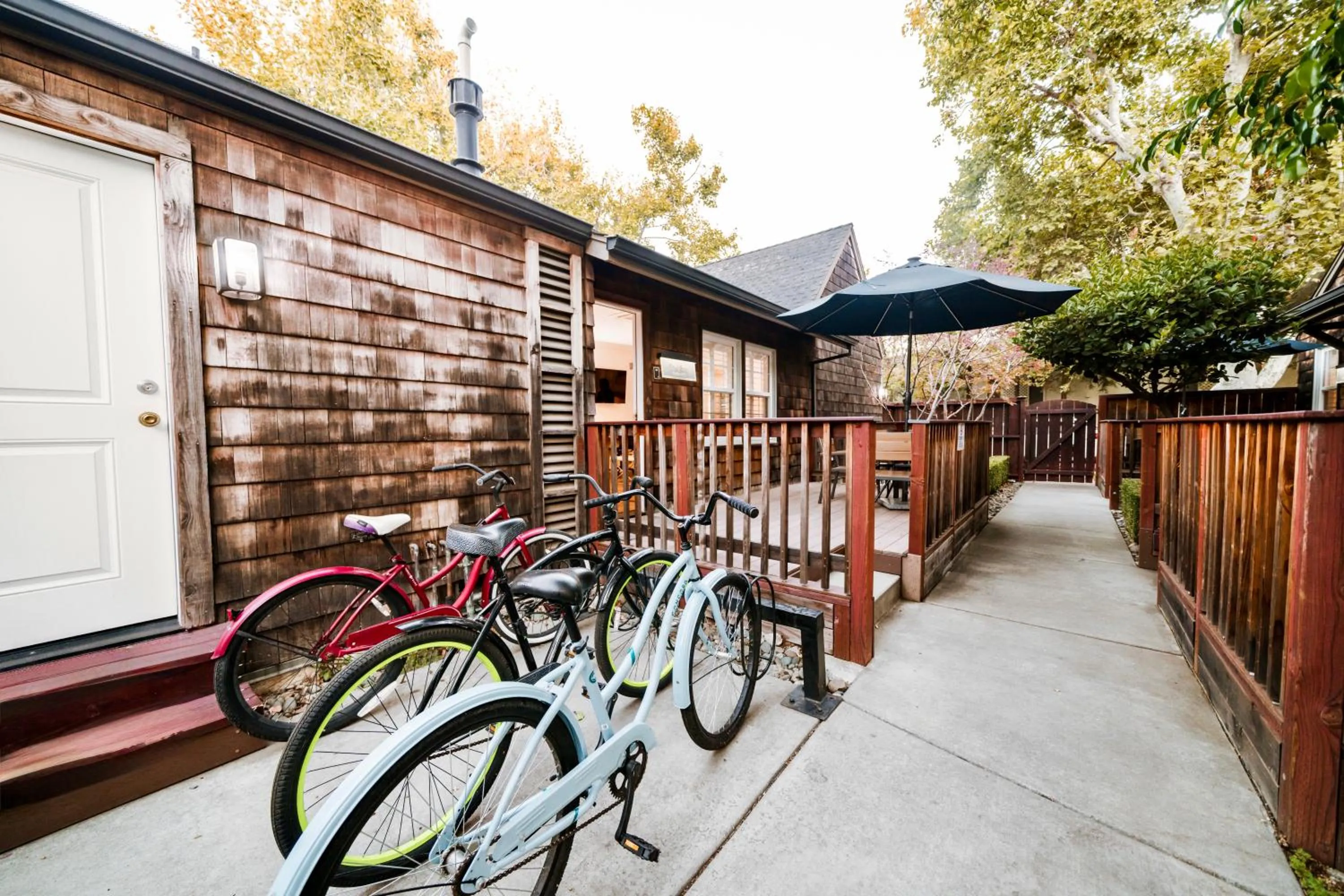 Cycling in Aggie Inn, an Ascend Collection Hotel