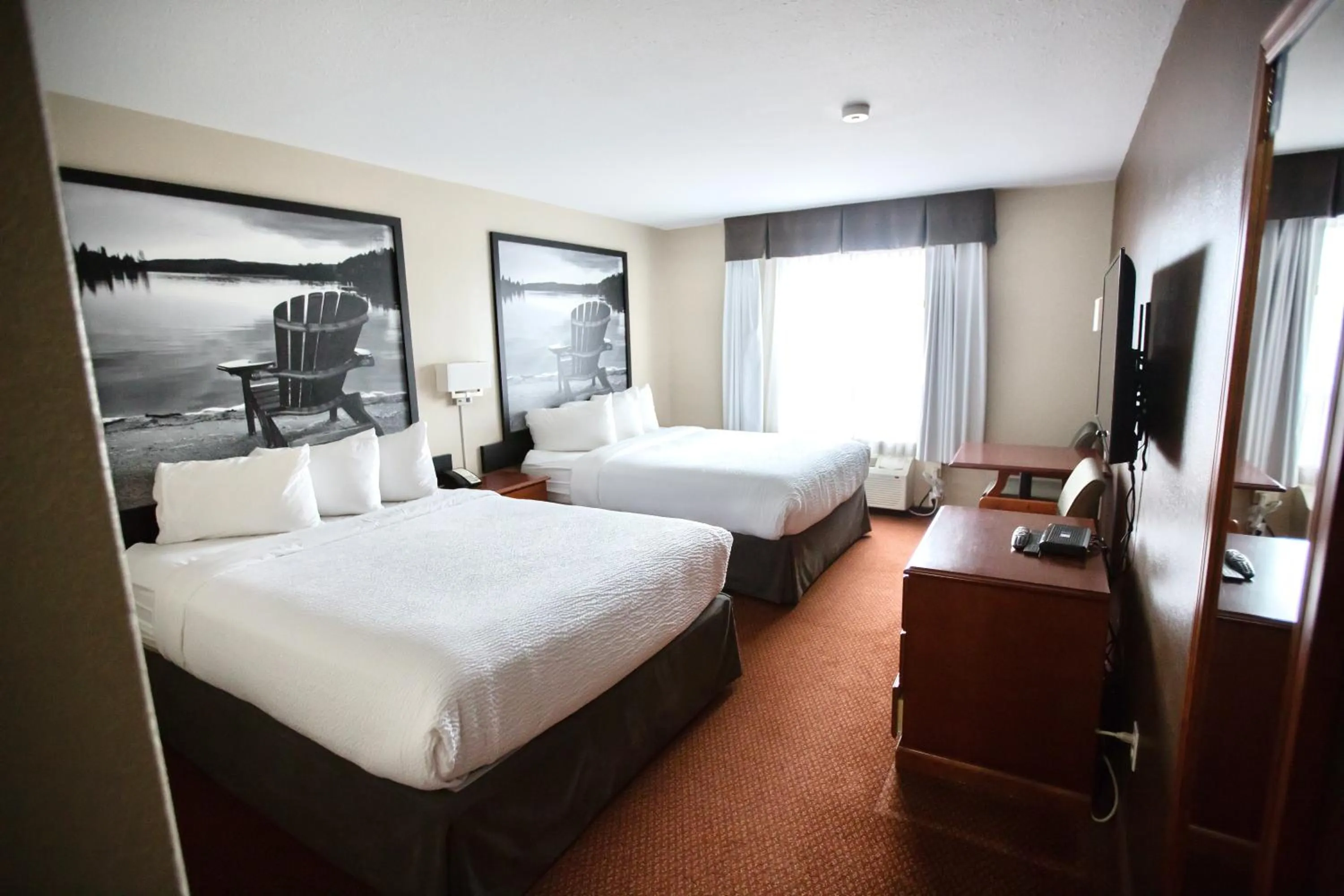 Bedroom, Bed in Super 8 by Wyndham Whitecourt