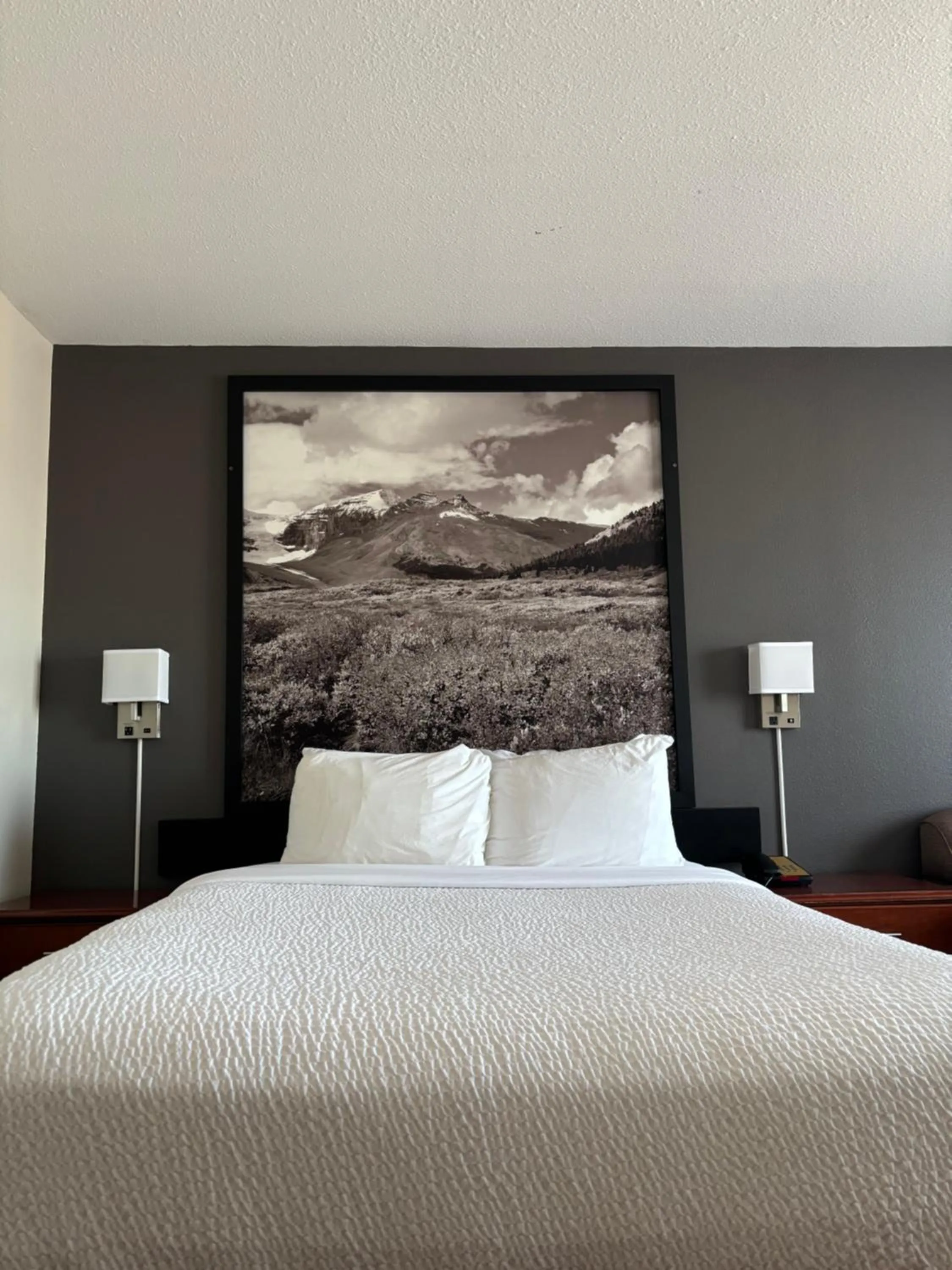 Bed in Super 8 by Wyndham Whitecourt