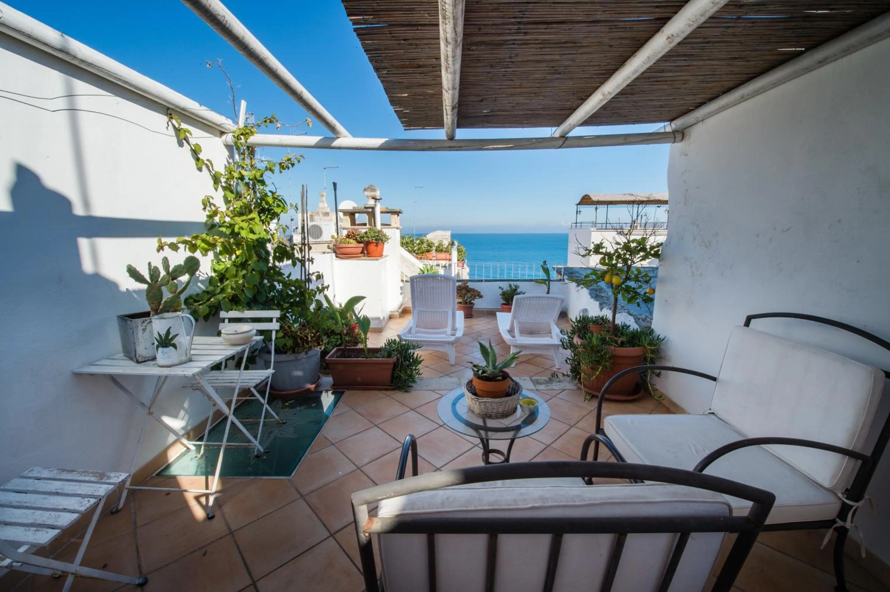 Patio in B&B Casa Dorsi