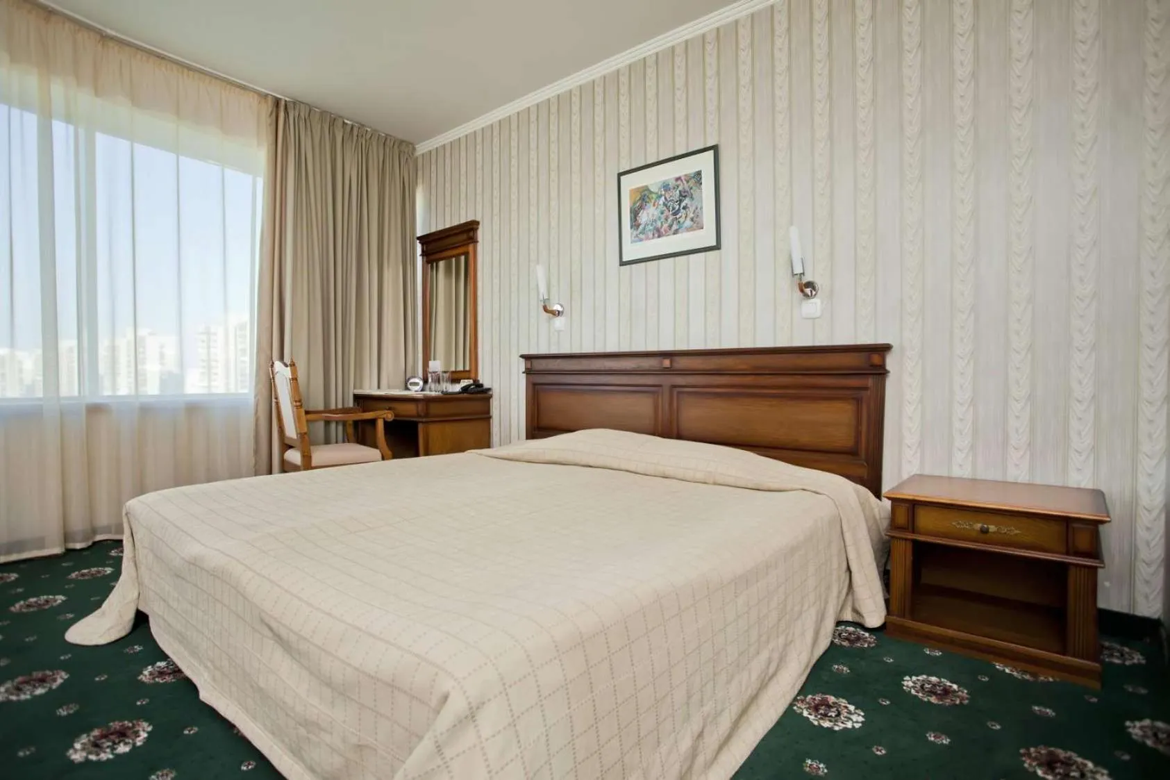 Photo of the whole room, Bed in Mirage Hotel