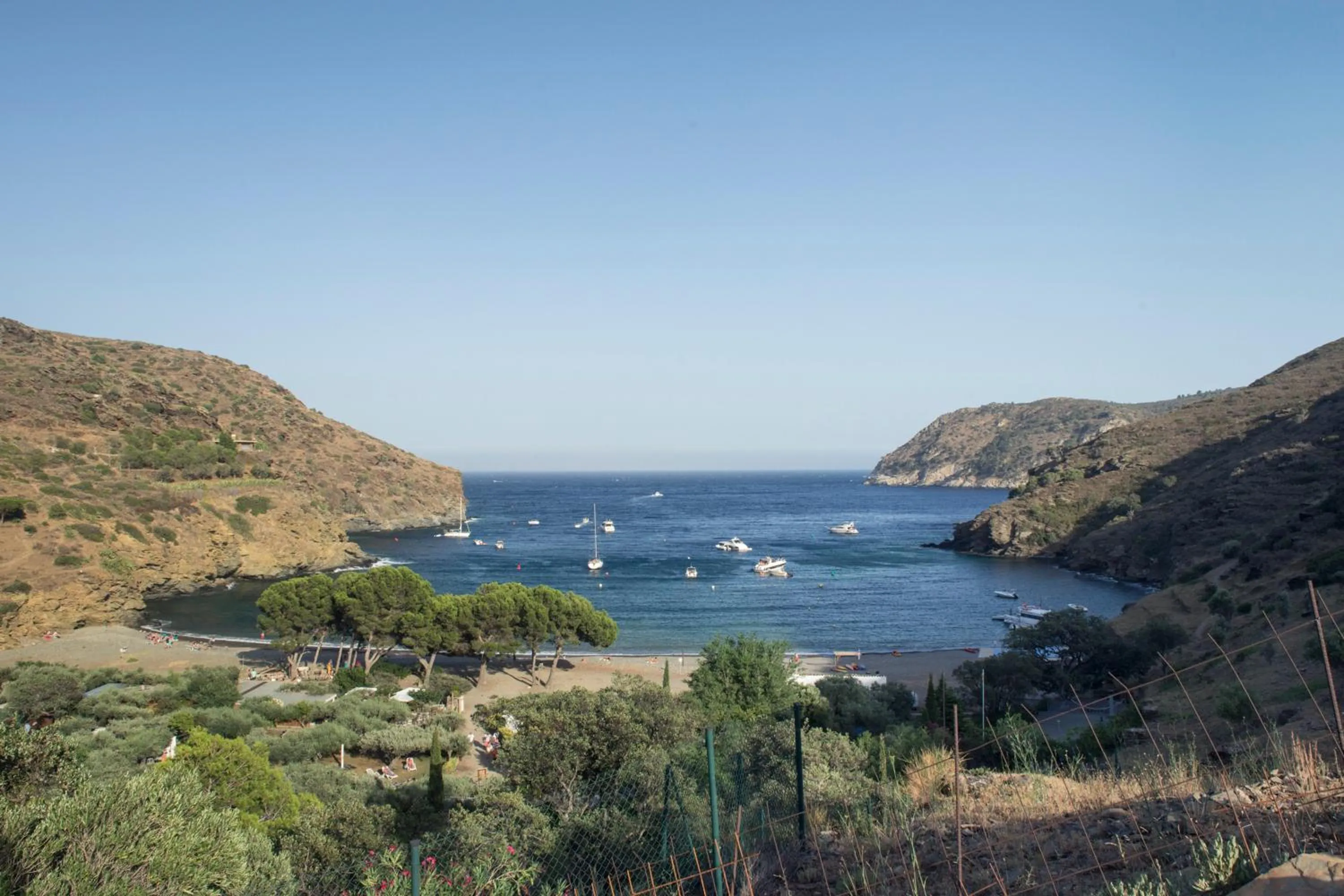 Sea view in Hotel Cala Joncols