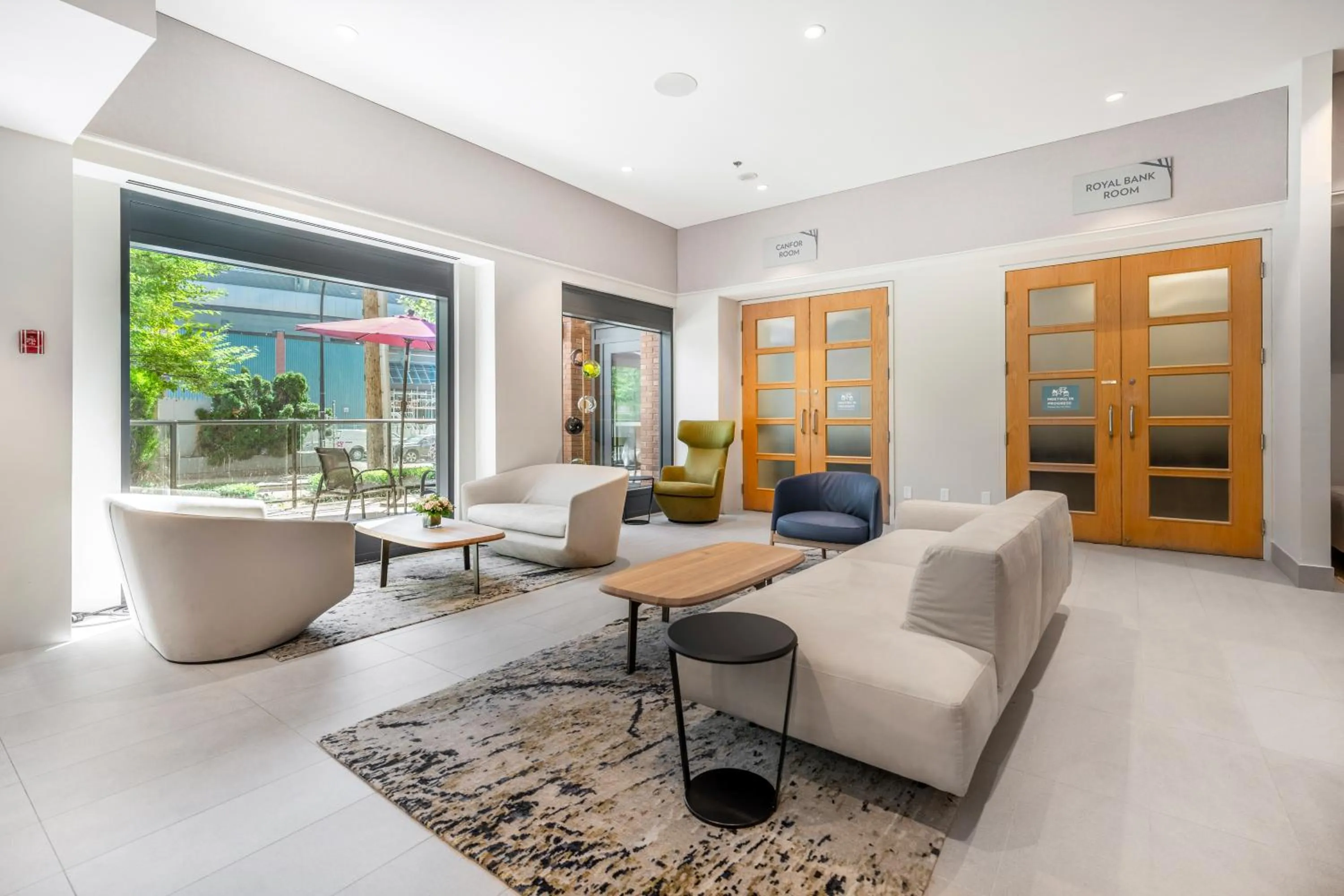 Lobby or reception in YWCA Hotel Vancouver