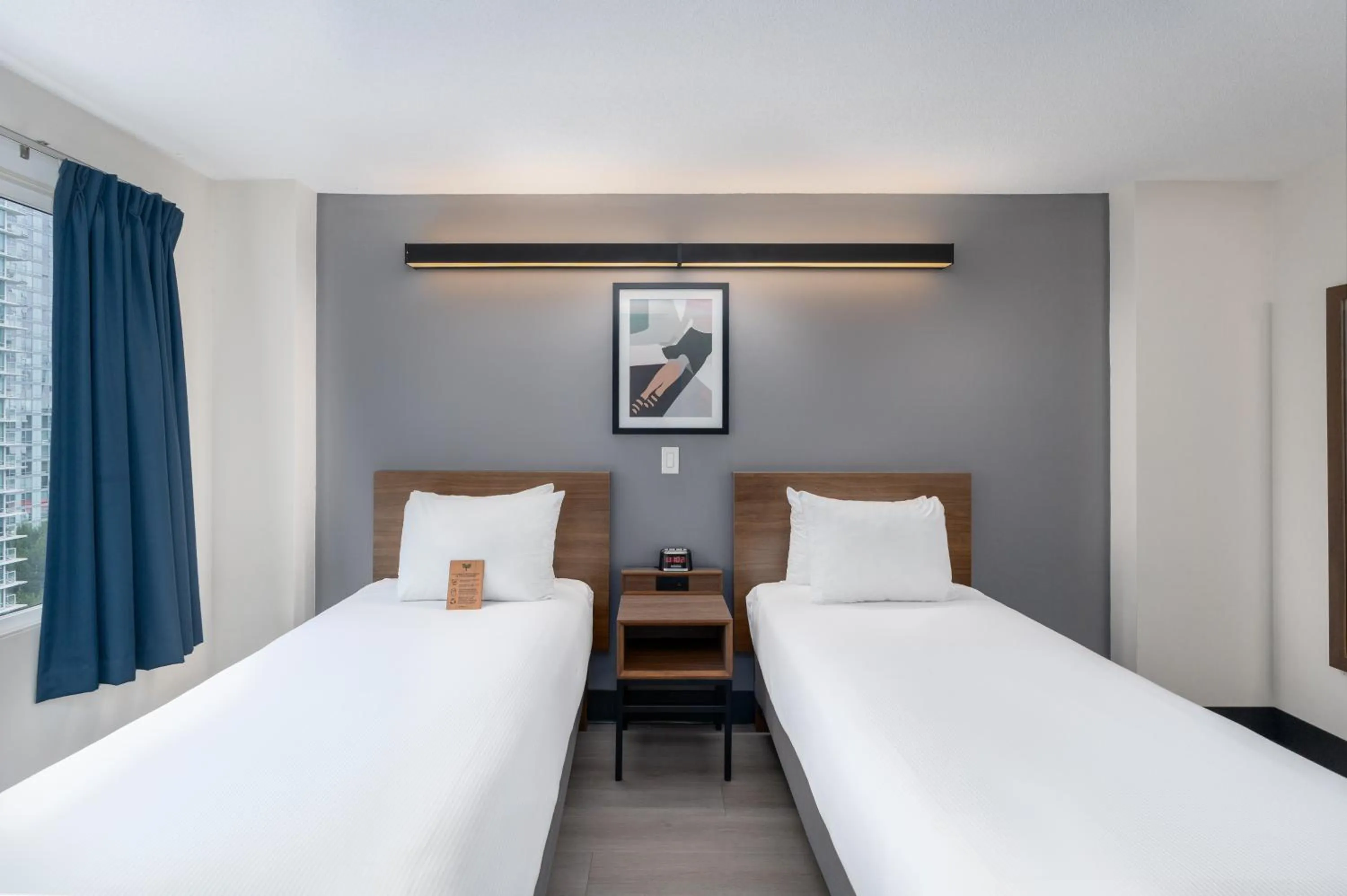 Bed in YWCA Hotel Vancouver