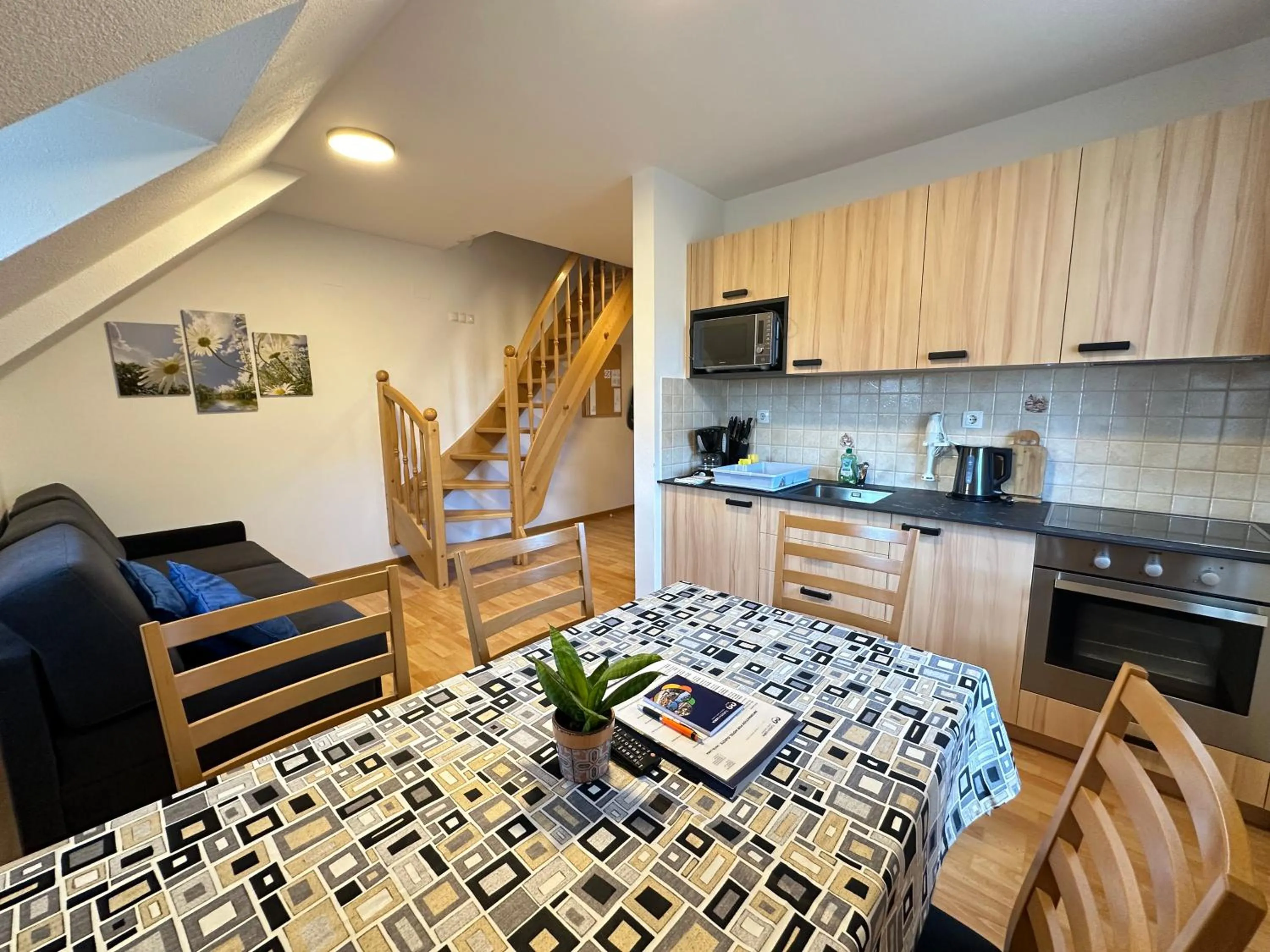 Kitchen or kitchenette in Boutique Hotel Loka