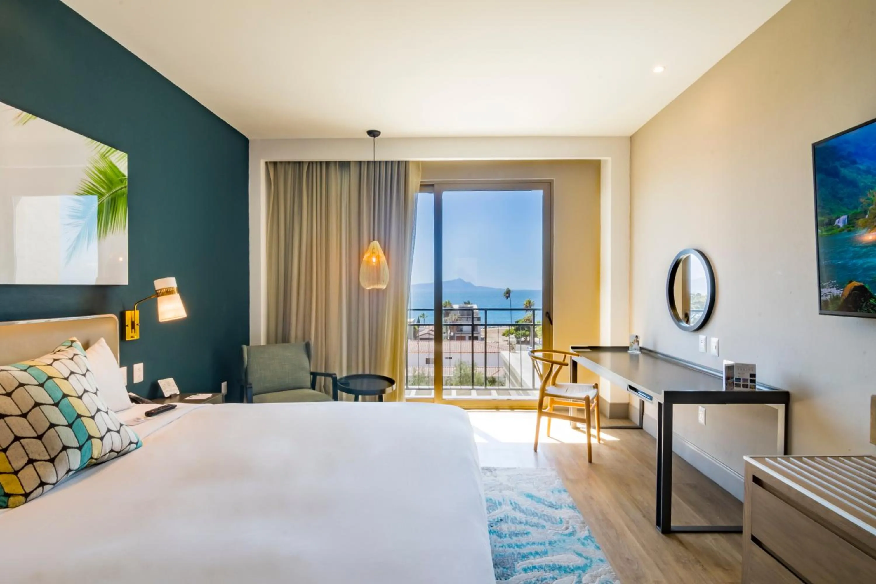 Bed in Torre Lucerna Hotel Ensenada