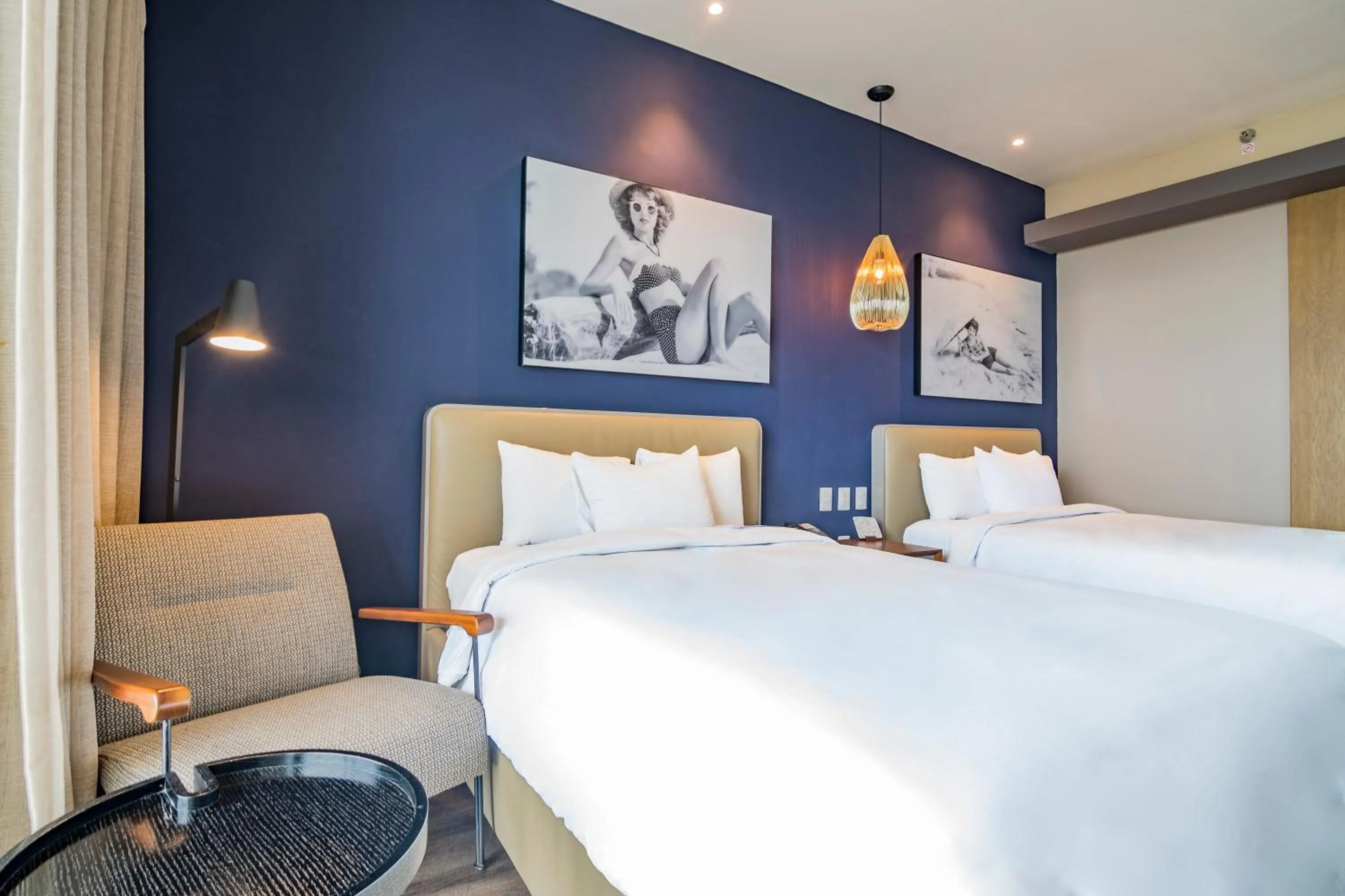 Bed in Torre Lucerna Hotel Ensenada