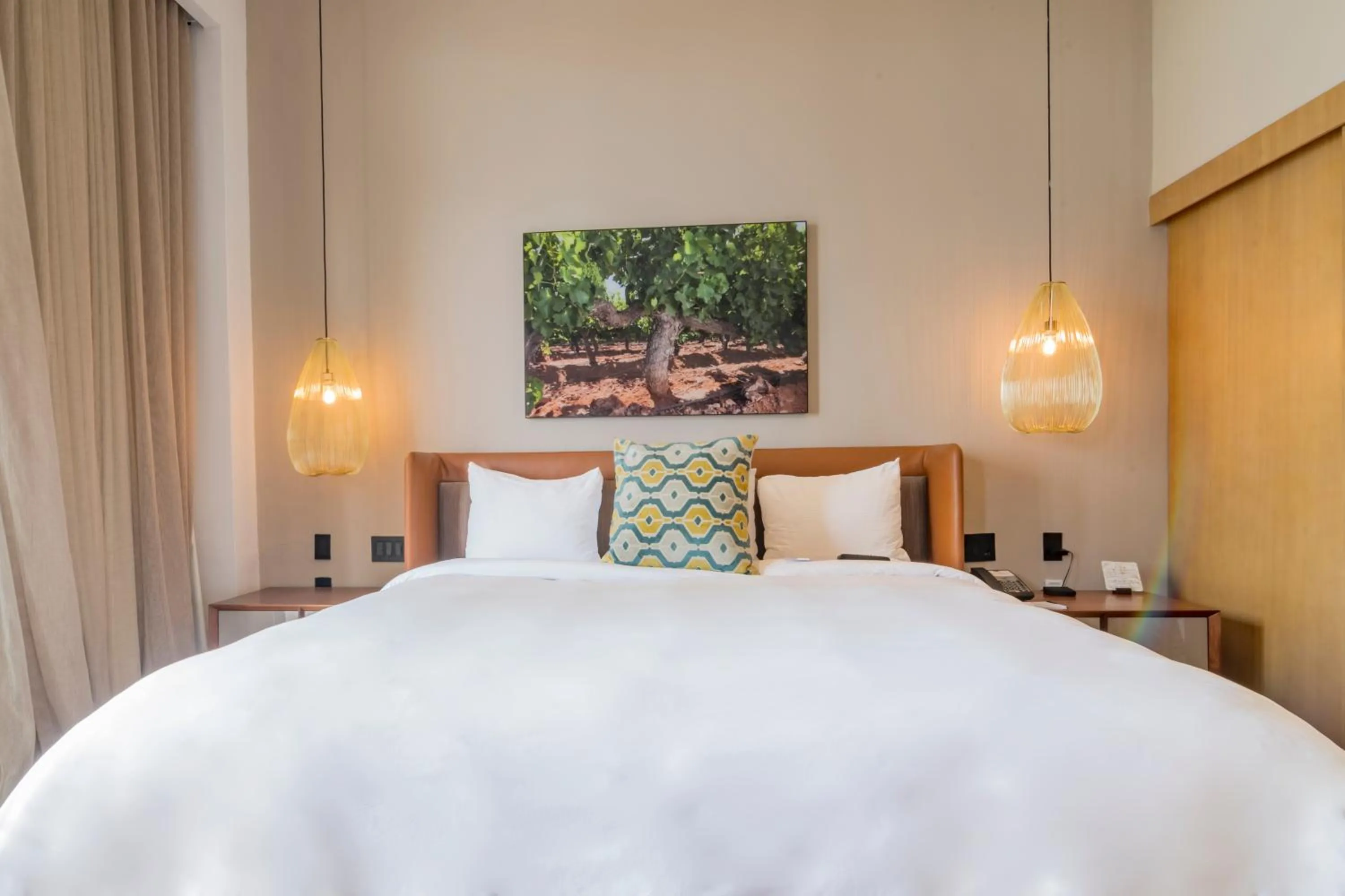 Bed in Torre Lucerna Hotel Ensenada