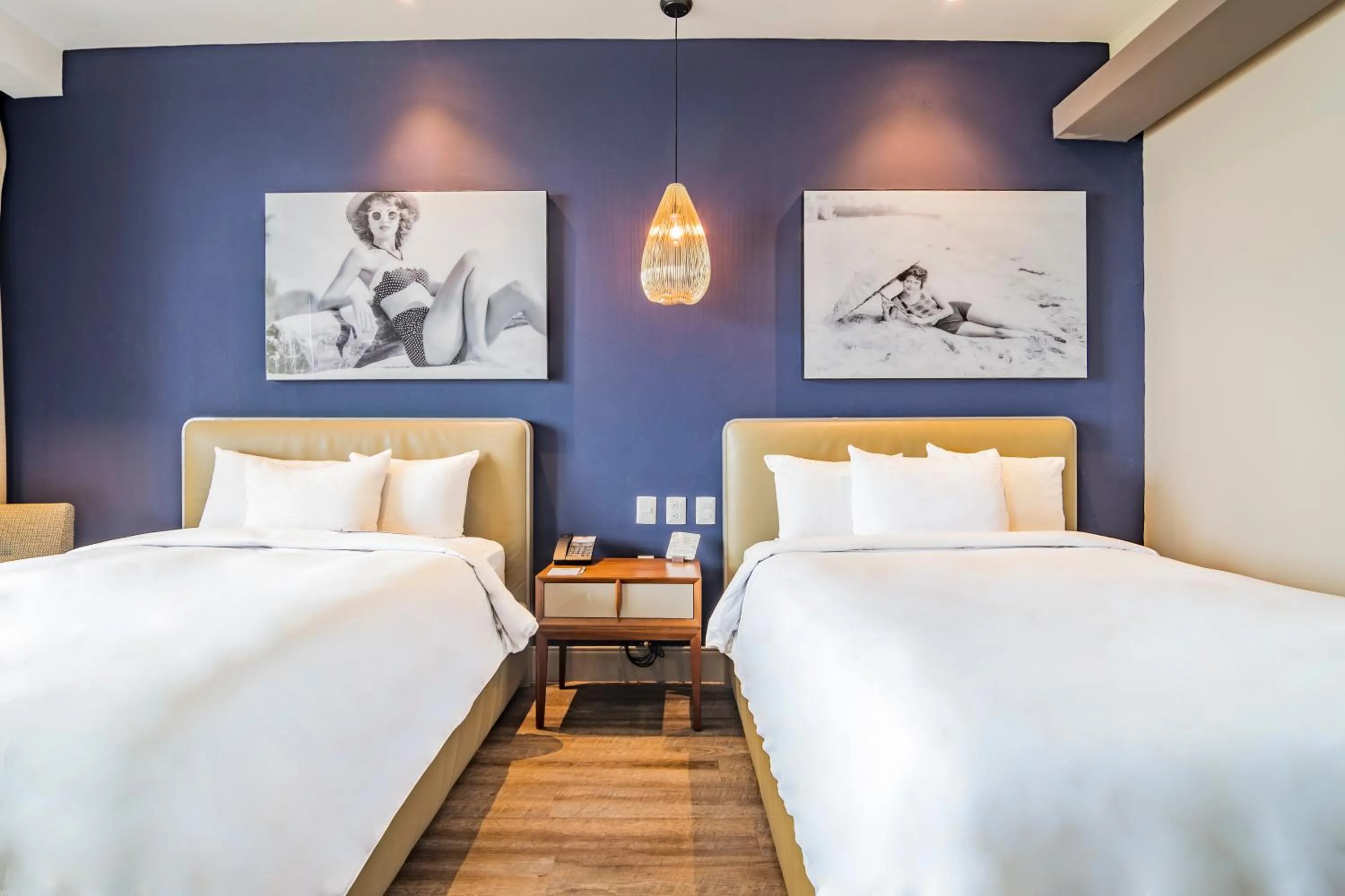 Bed in Torre Lucerna Hotel Ensenada