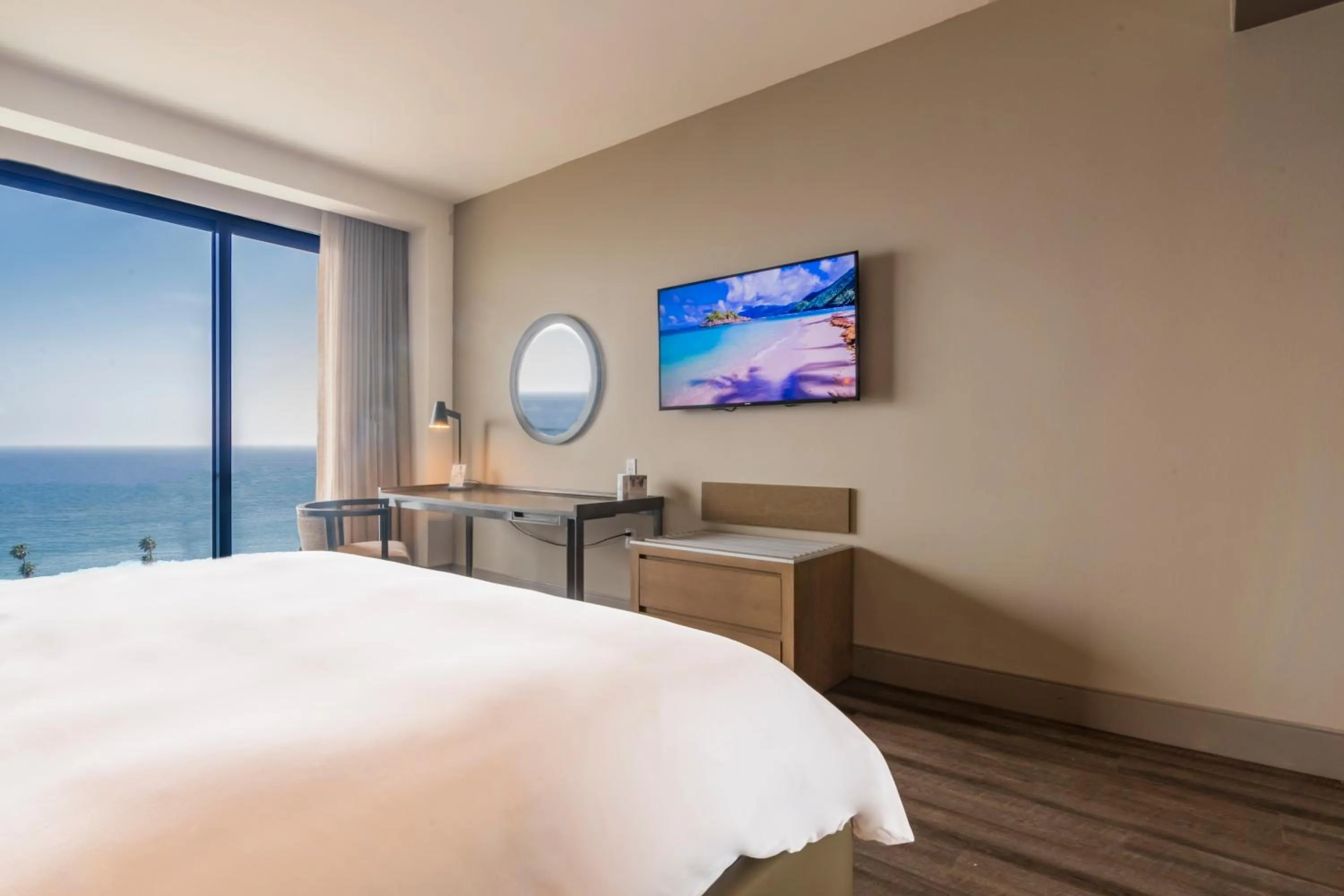 Bed in Torre Lucerna Hotel Ensenada