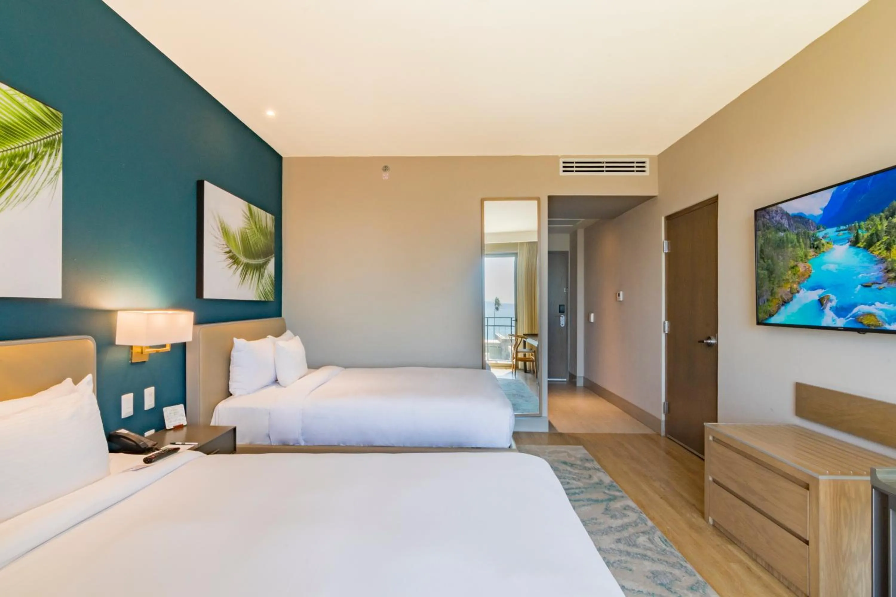 Bed in Torre Lucerna Hotel Ensenada