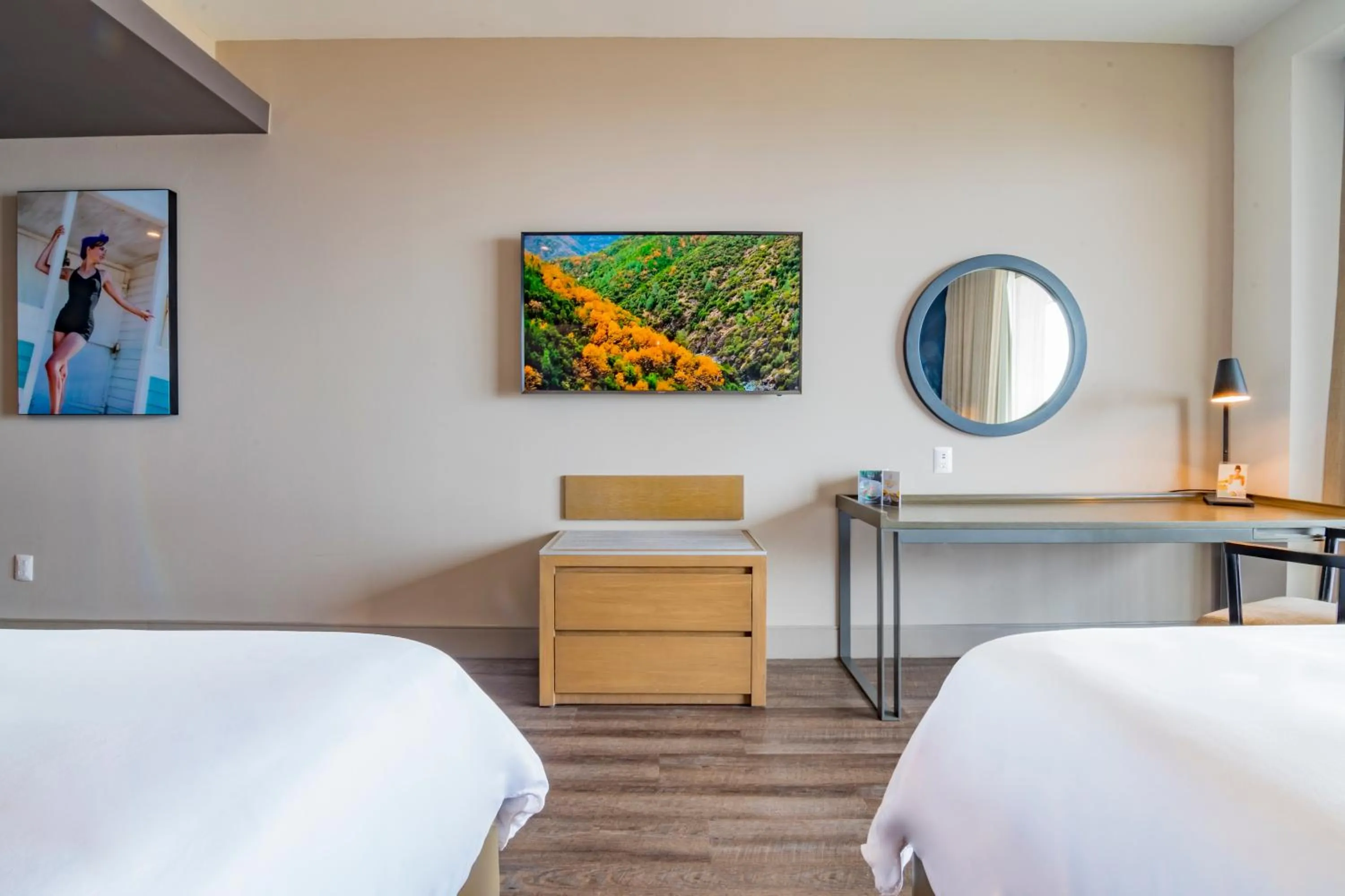 Bed in Torre Lucerna Hotel Ensenada