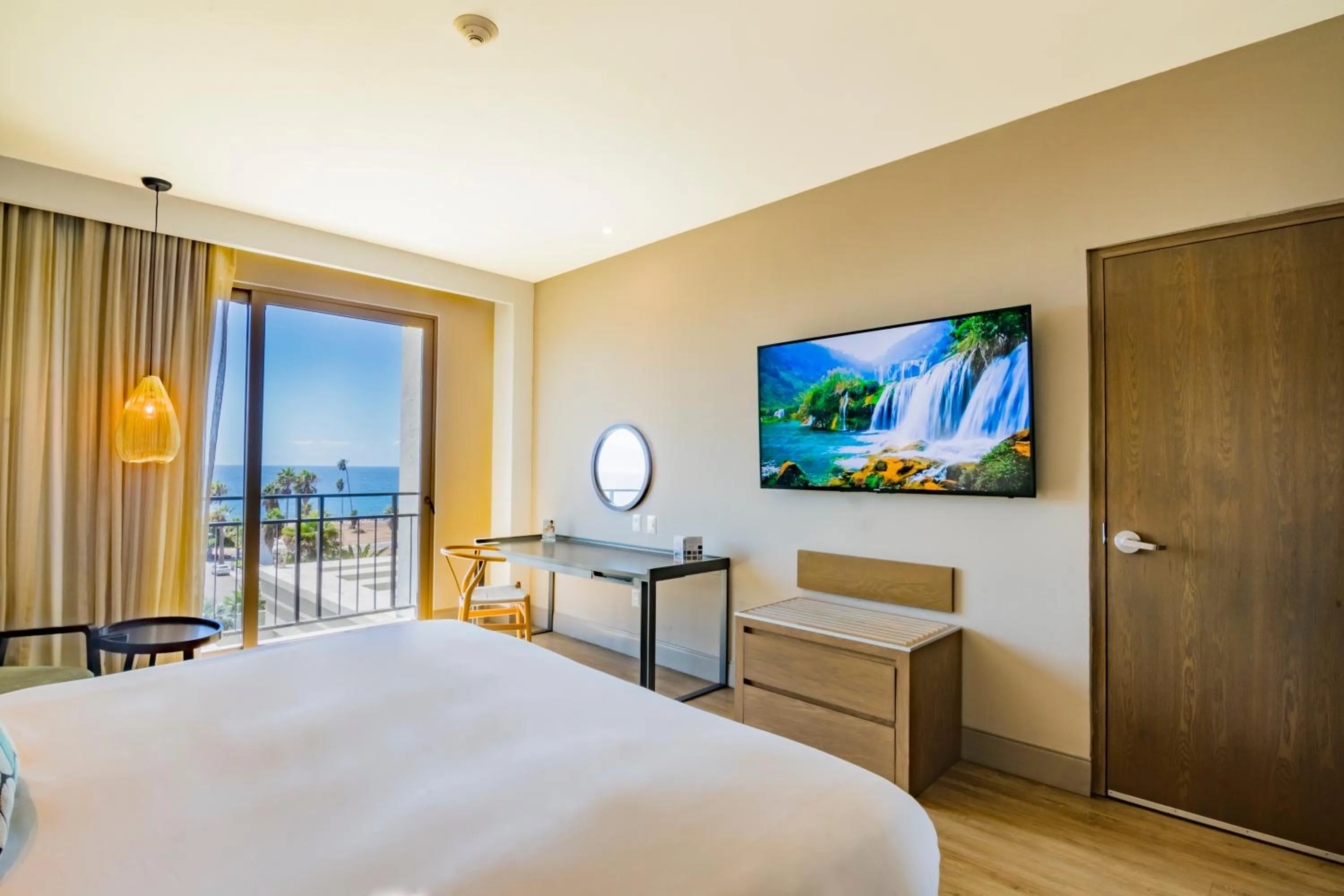 Bed in Torre Lucerna Hotel Ensenada