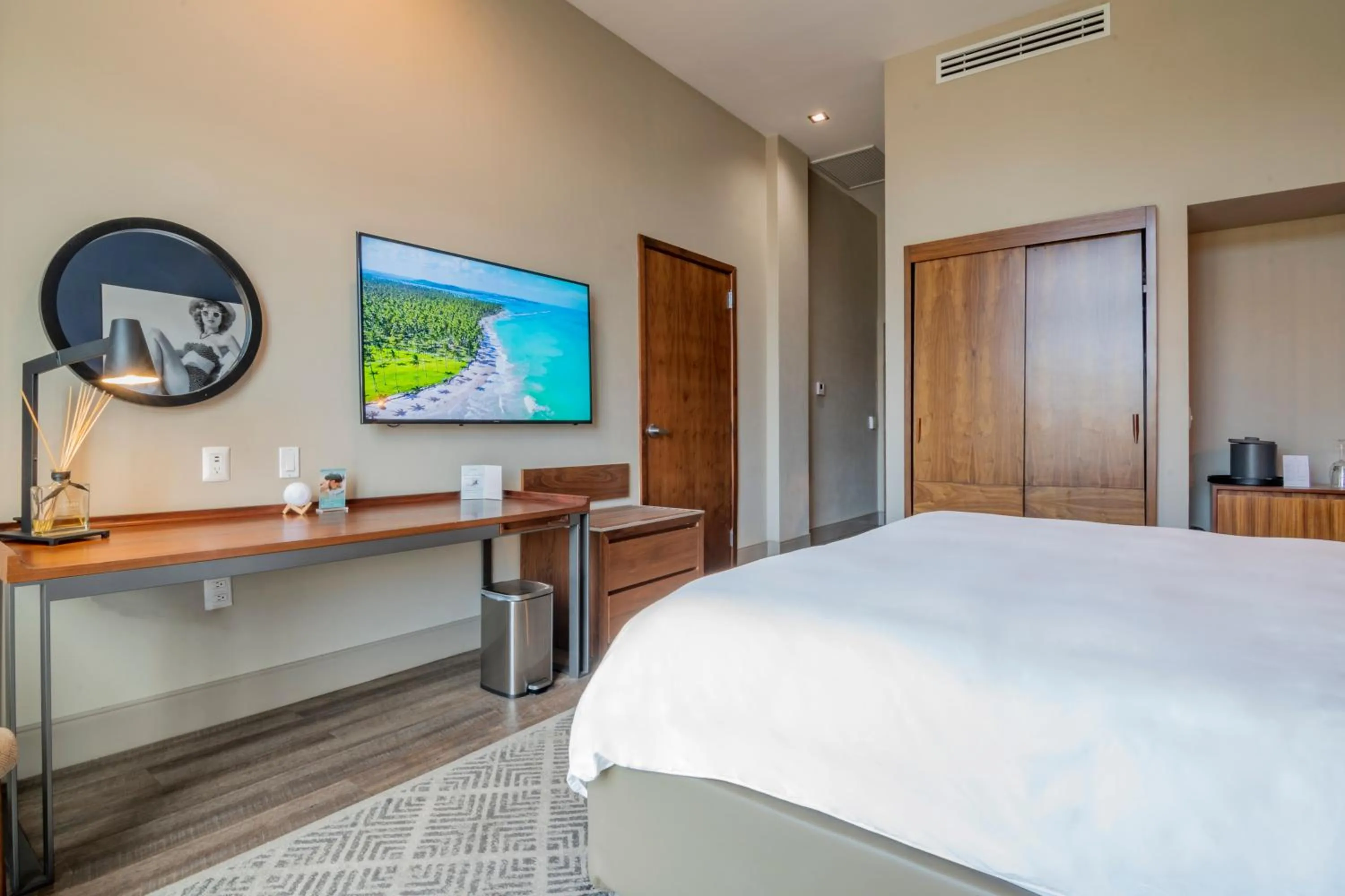 Bed in Torre Lucerna Hotel Ensenada