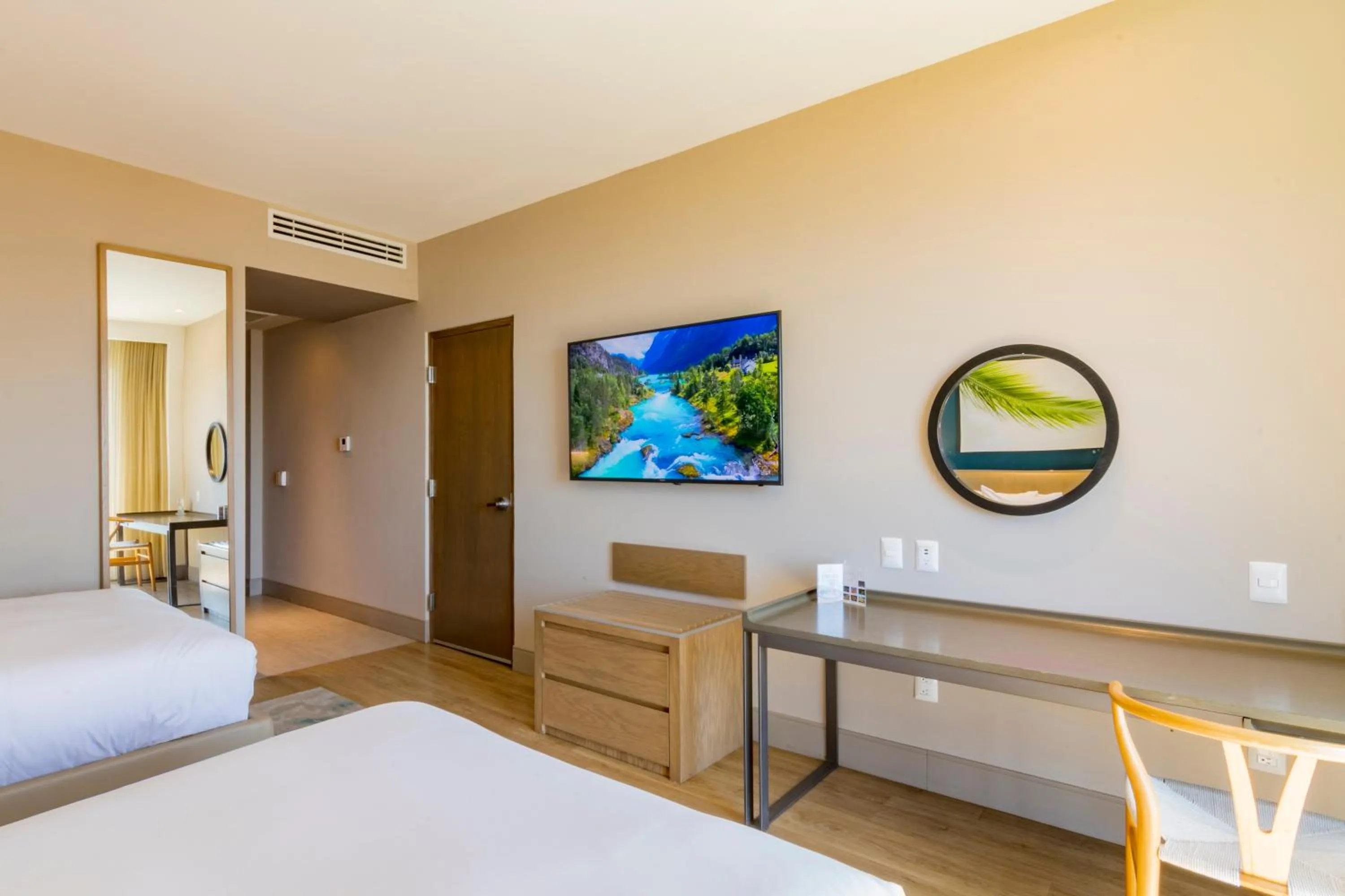 Bed in Torre Lucerna Hotel Ensenada