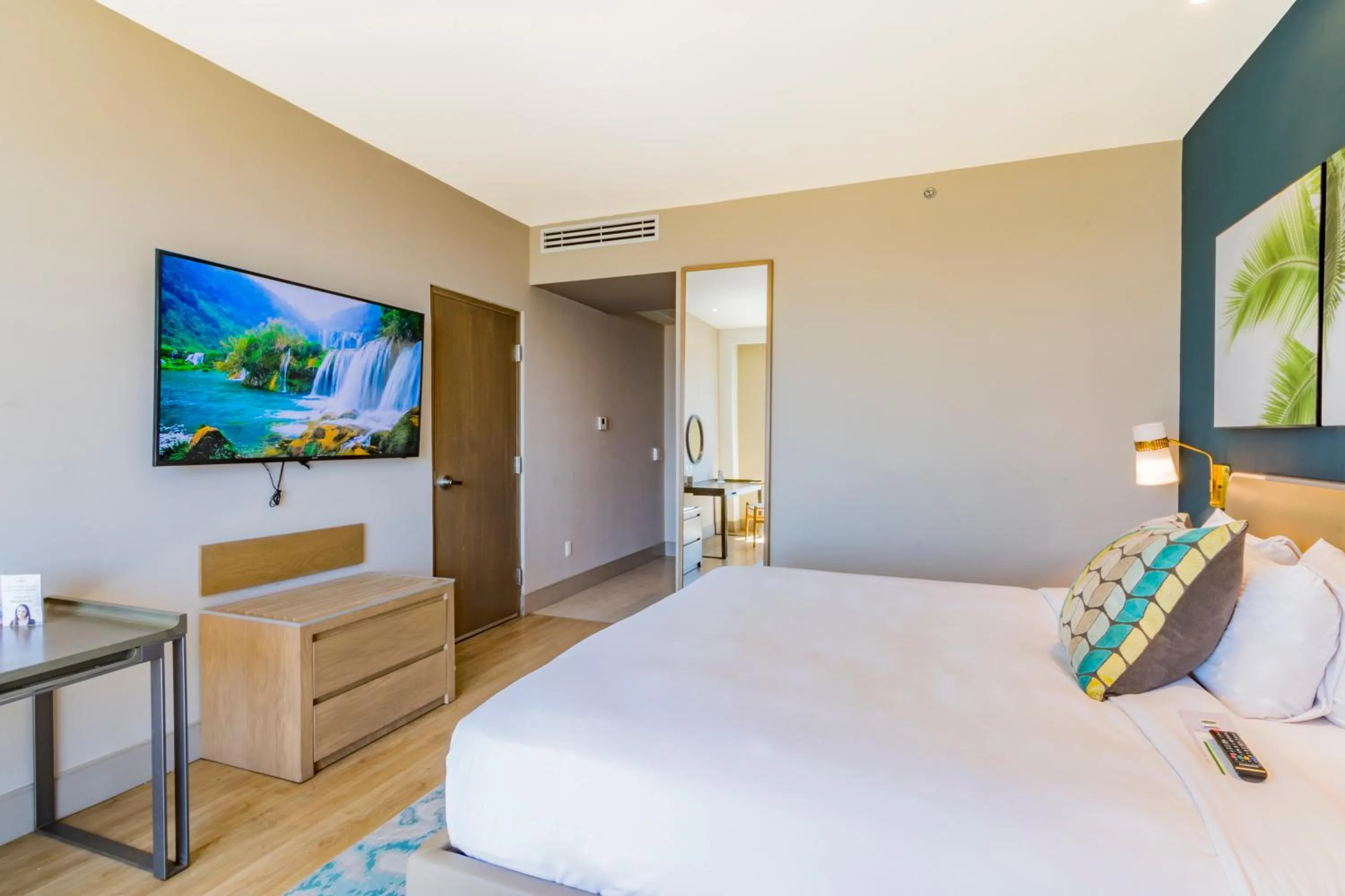 Bed in Torre Lucerna Hotel Ensenada