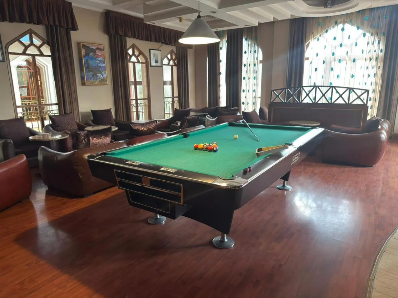 Billiard in Grand Hotel Europe