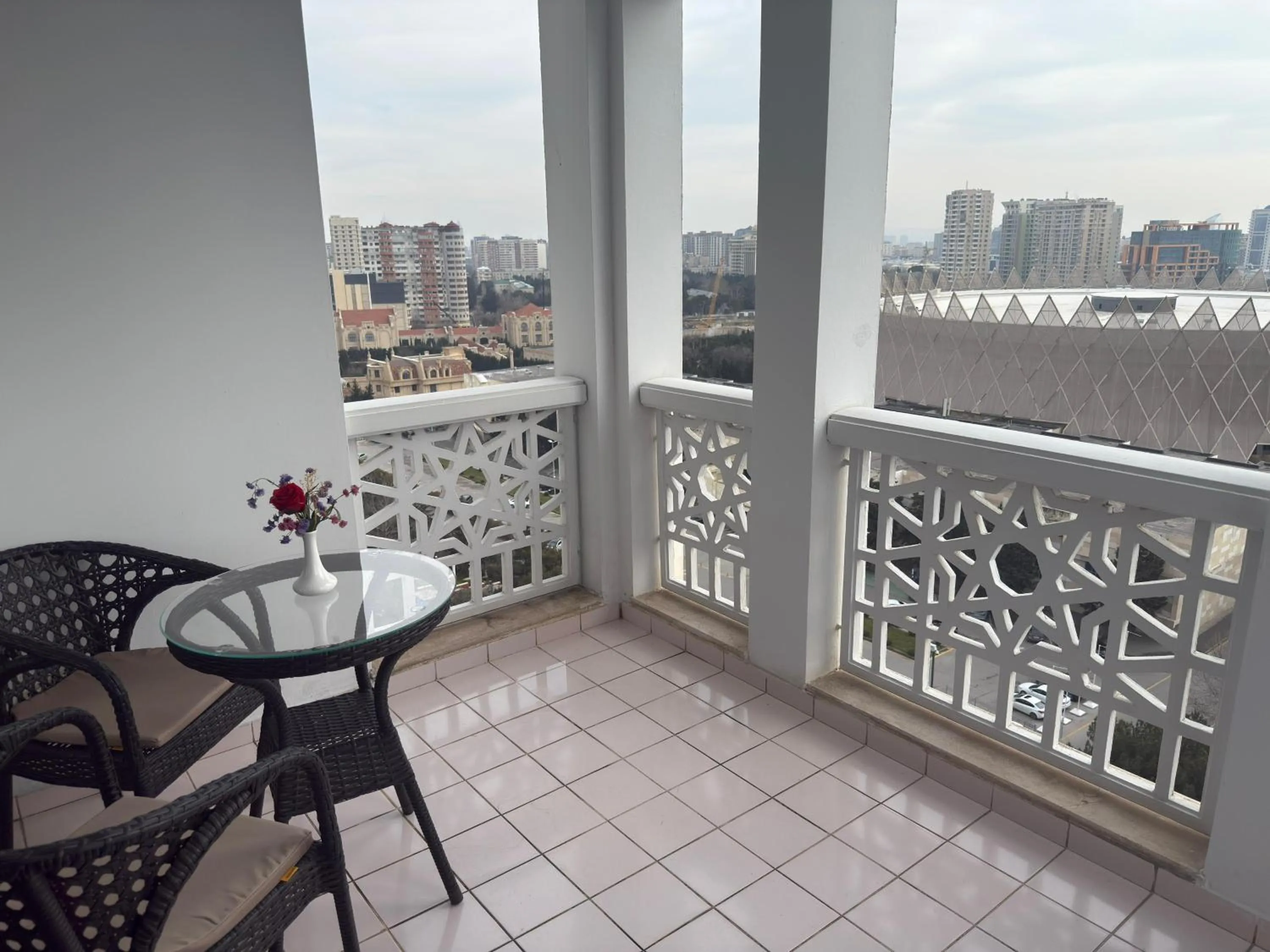 Balcony/Terrace in Grand Hotel Europe