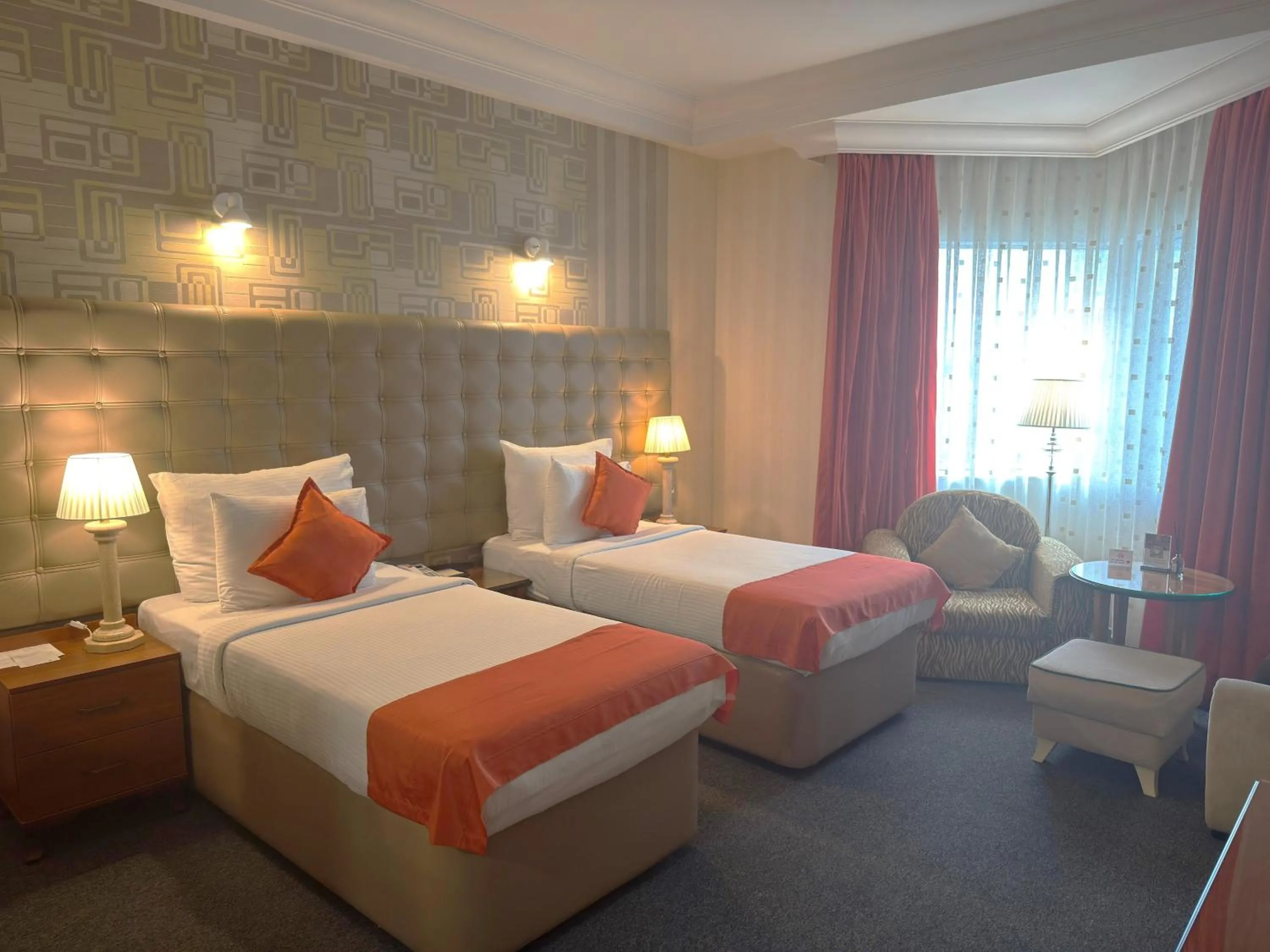 Bed in Grand Hotel Europe