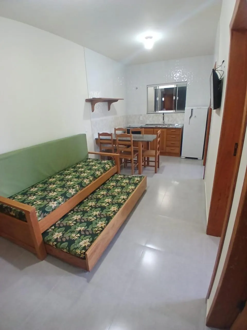 Bed in Pousada Pegadas na Areia