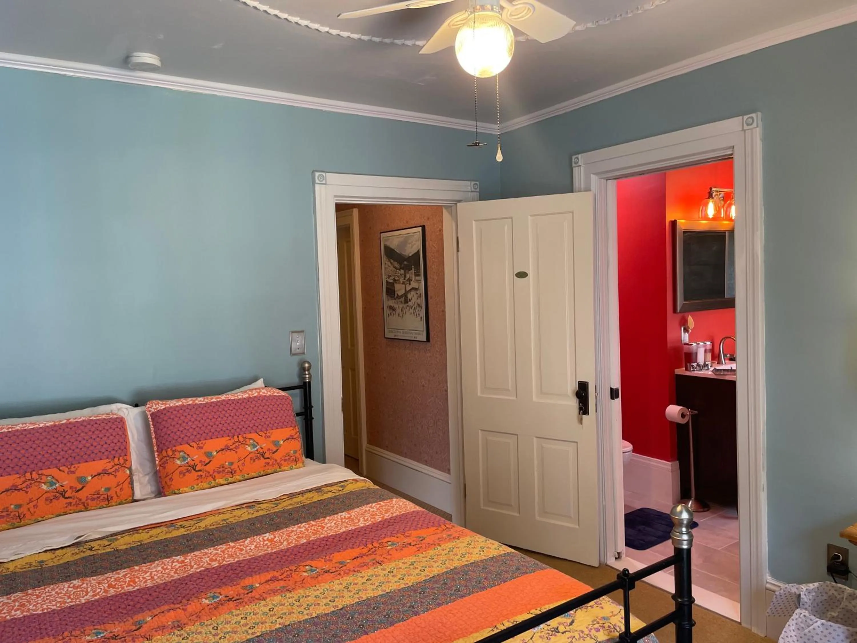 Bedroom, Bed in Rose Street Bed & Breakfast