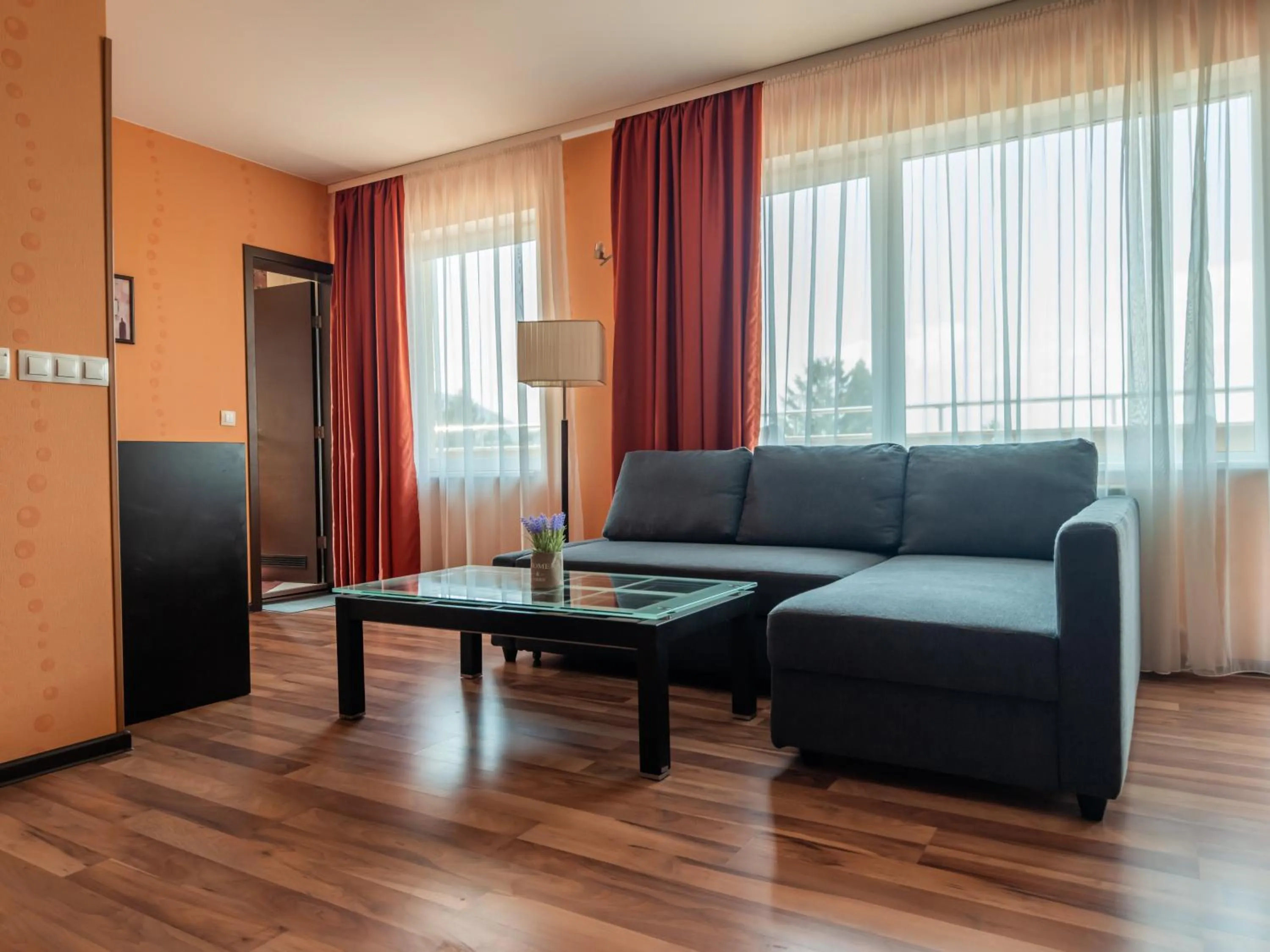 Deluxe One-Bedroom Apartment with City View in Jasmin Hotel