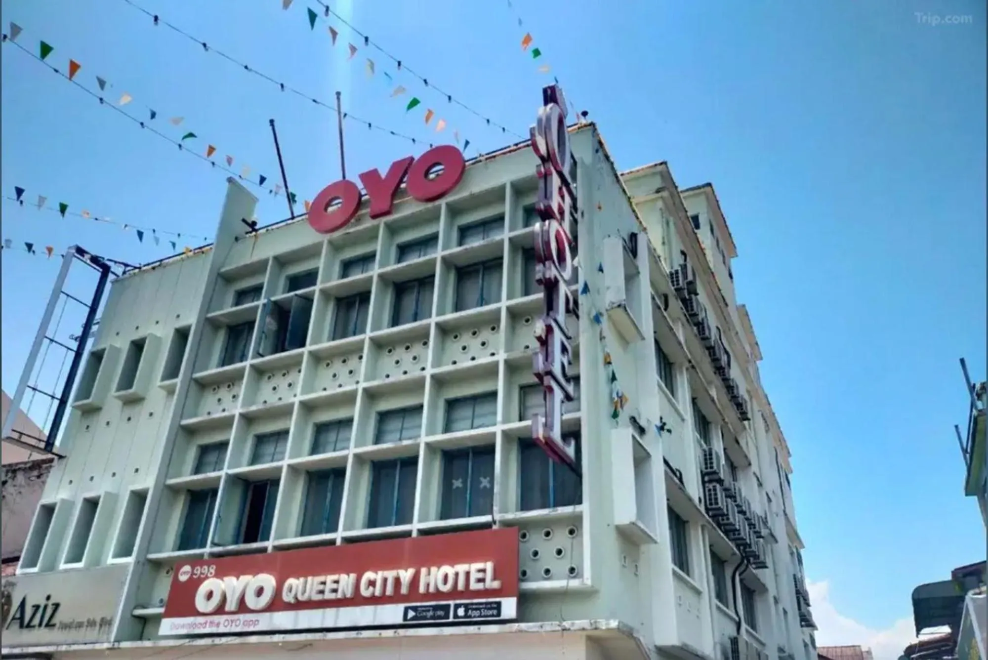 Facade/entrance in Hotel O GHC Near Penang Street Art Formerly Queen City Hotel