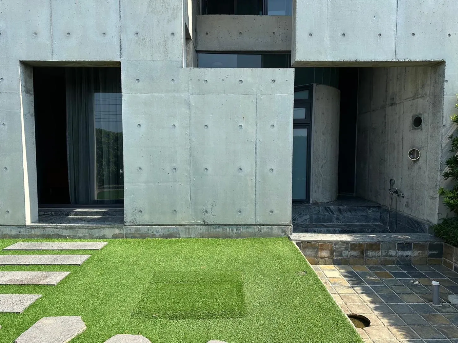 Garden view in FaHaus