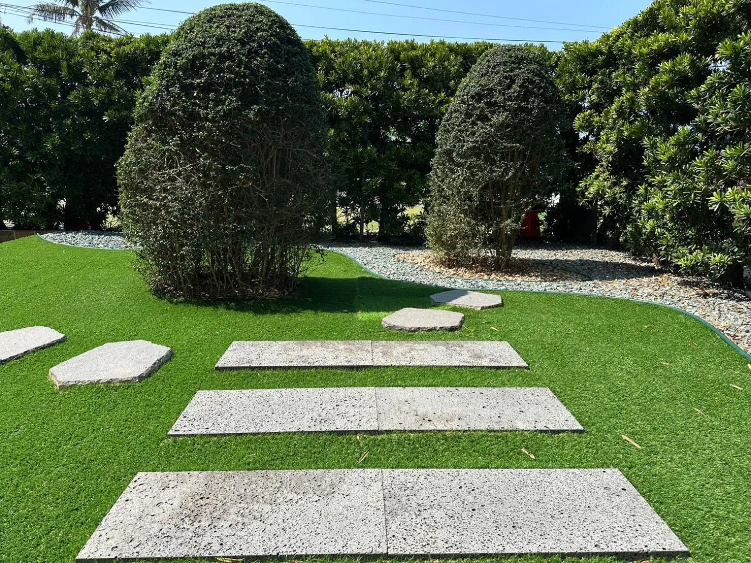 Garden view in FaHaus