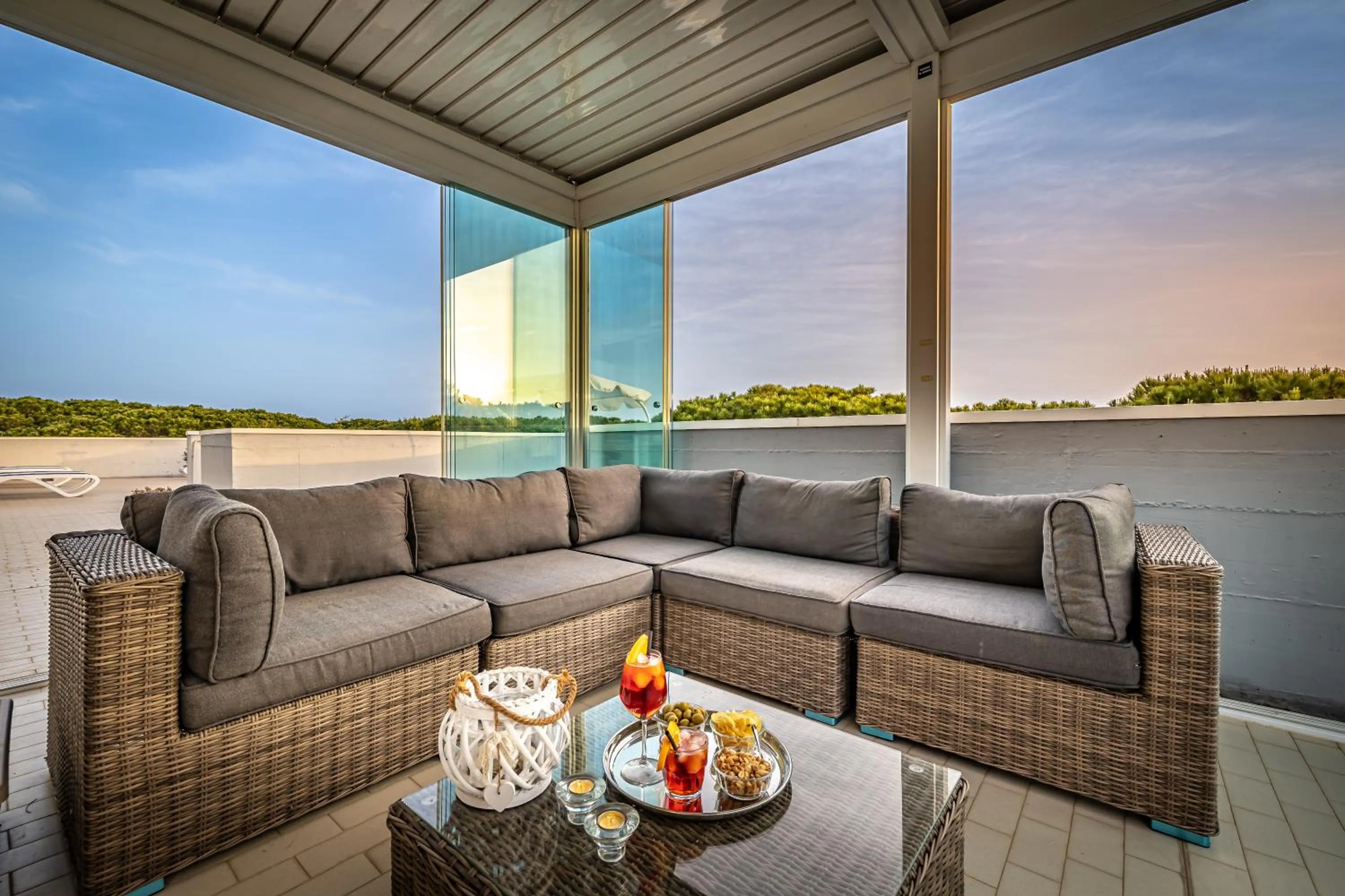 Patio in Mareblù - Tuscany Green Aparthotel