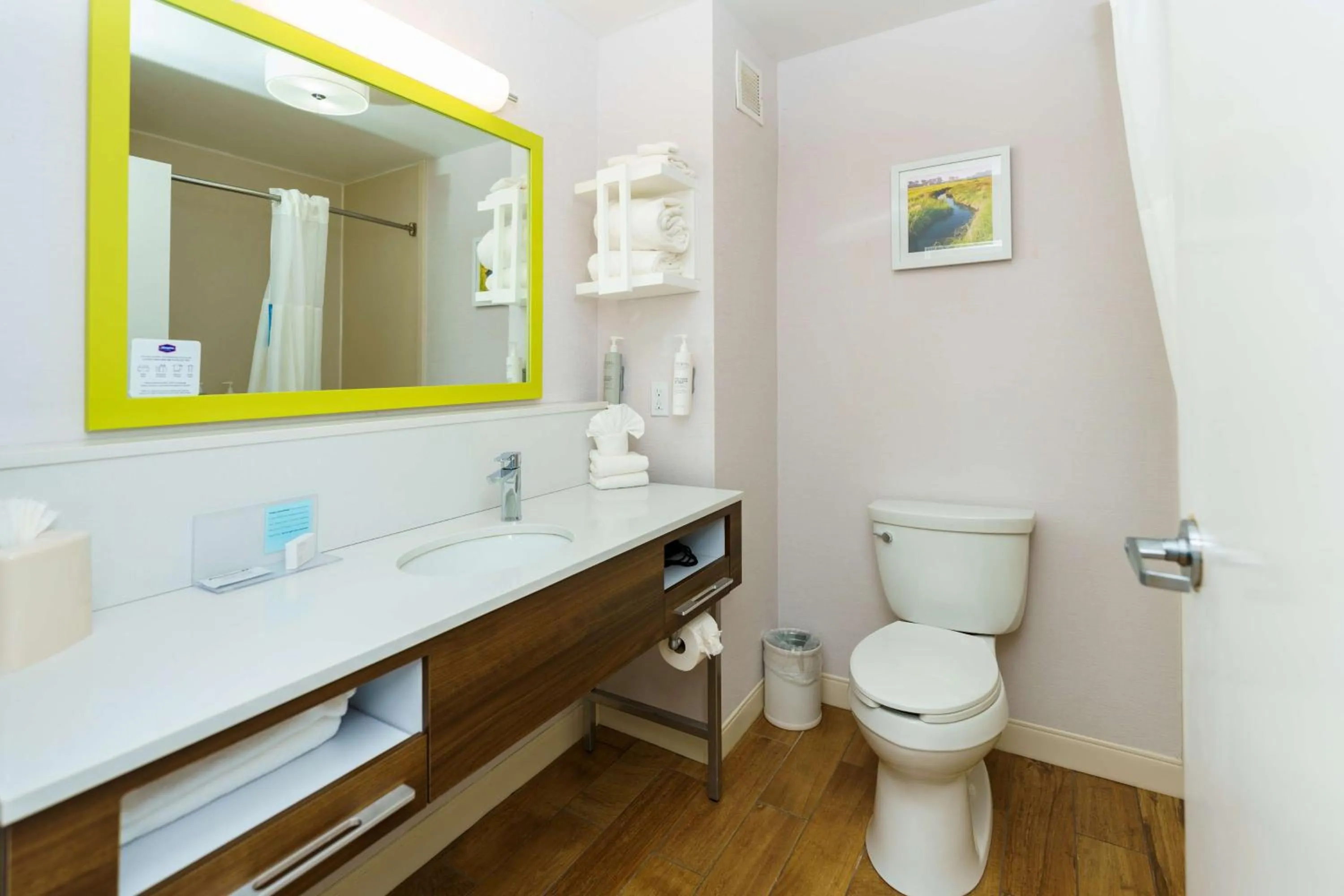 Bathroom in Hampton Inn Garden City