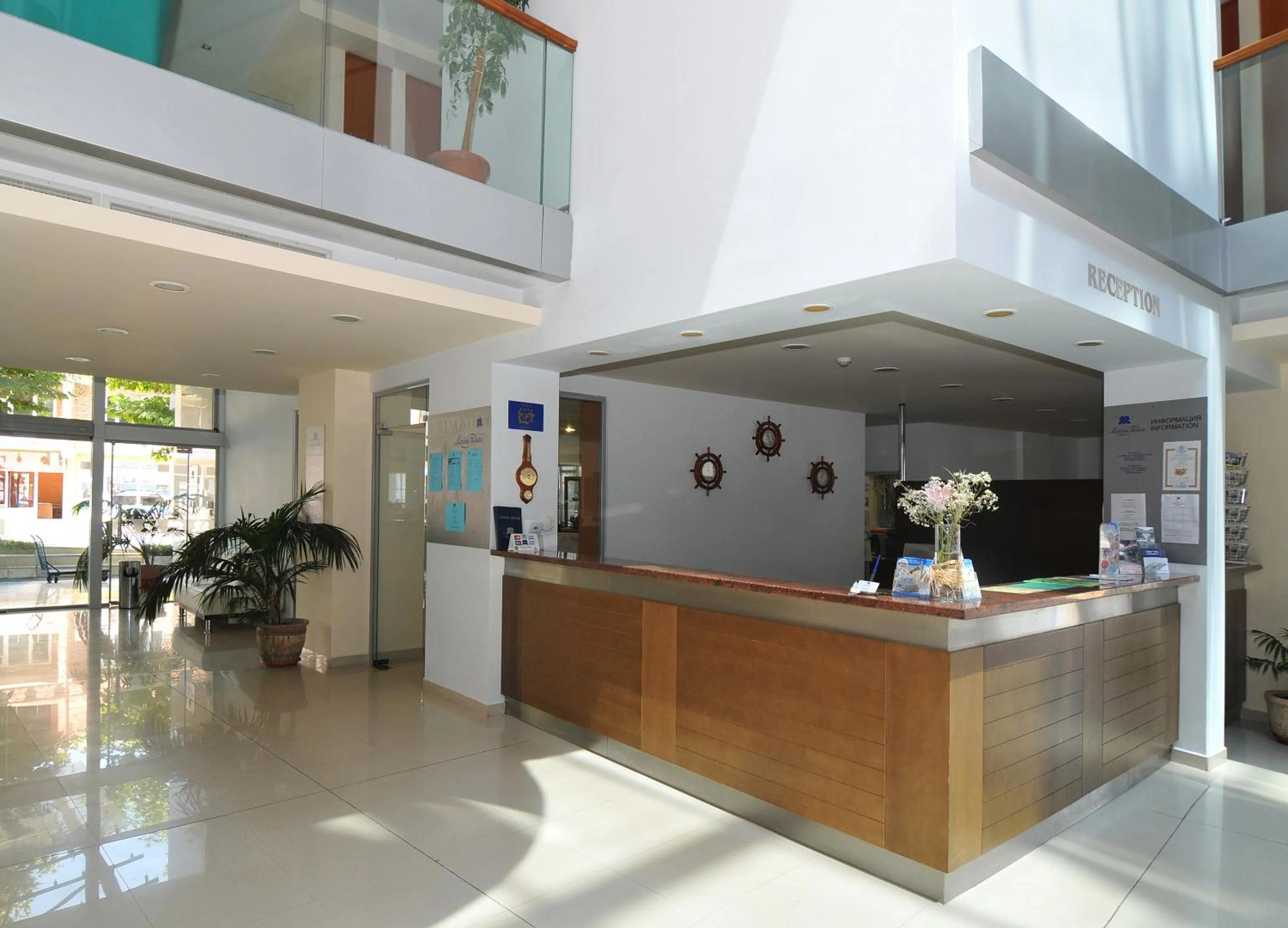 Lobby or reception in Hotel Marina Palace, Affiliated by Meliá