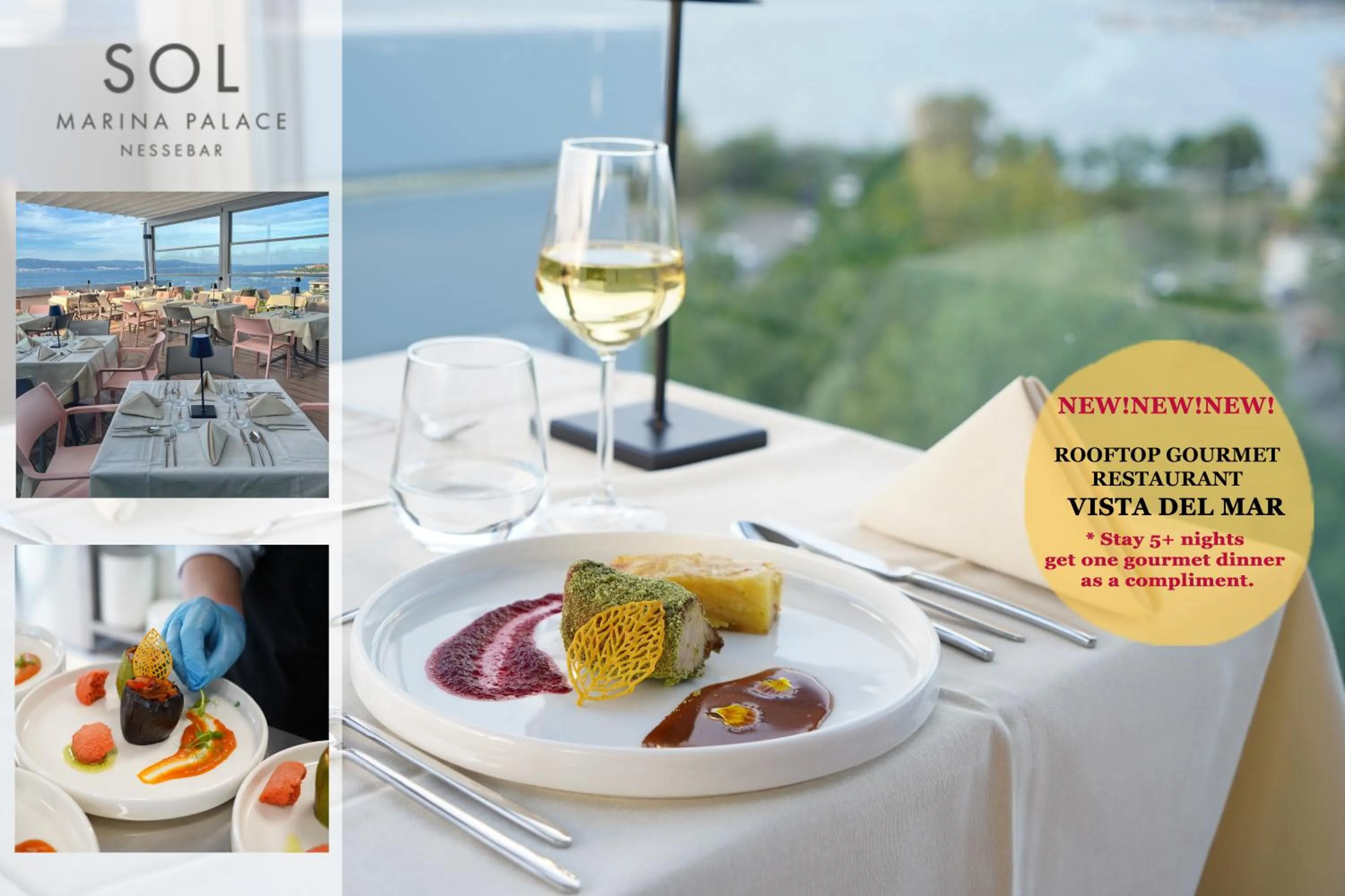 Restaurant/places to eat in Sol Marina Palace Hotel - All Inclusive & Adults Only