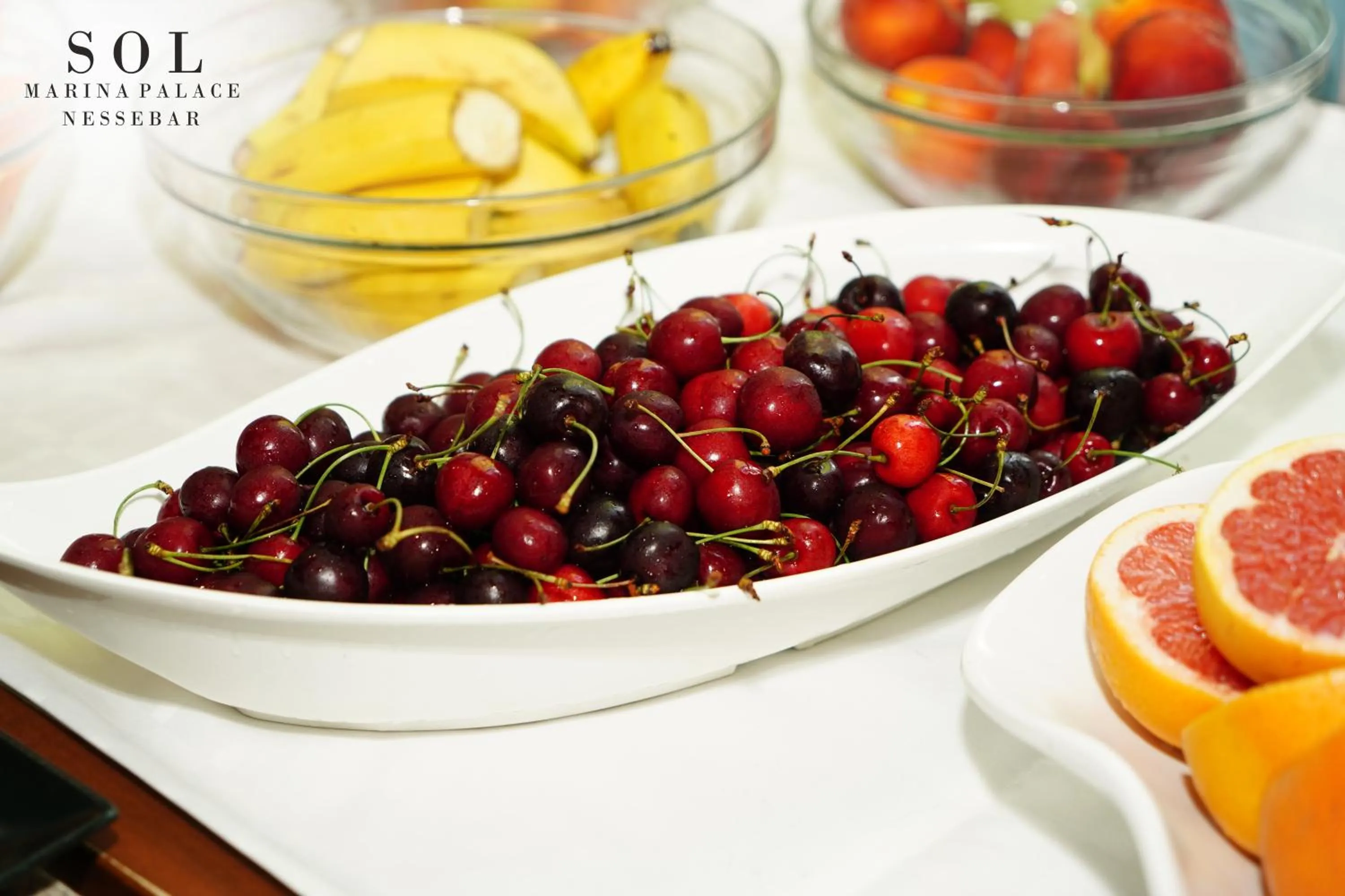 Food and drinks in Sol Marina Palace Hotel - All Inclusive & Adults Only