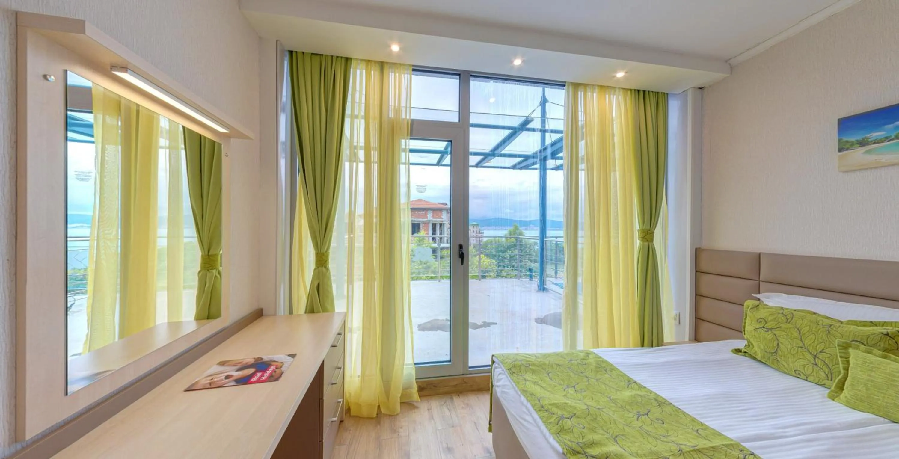 Patio in Sol Marina Palace Hotel - All Inclusive & Adults Only